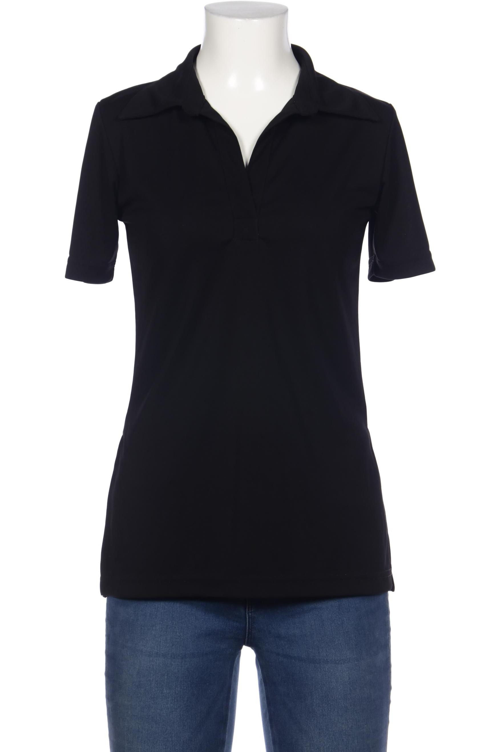 

More & More Damen Poloshirt, schwarz