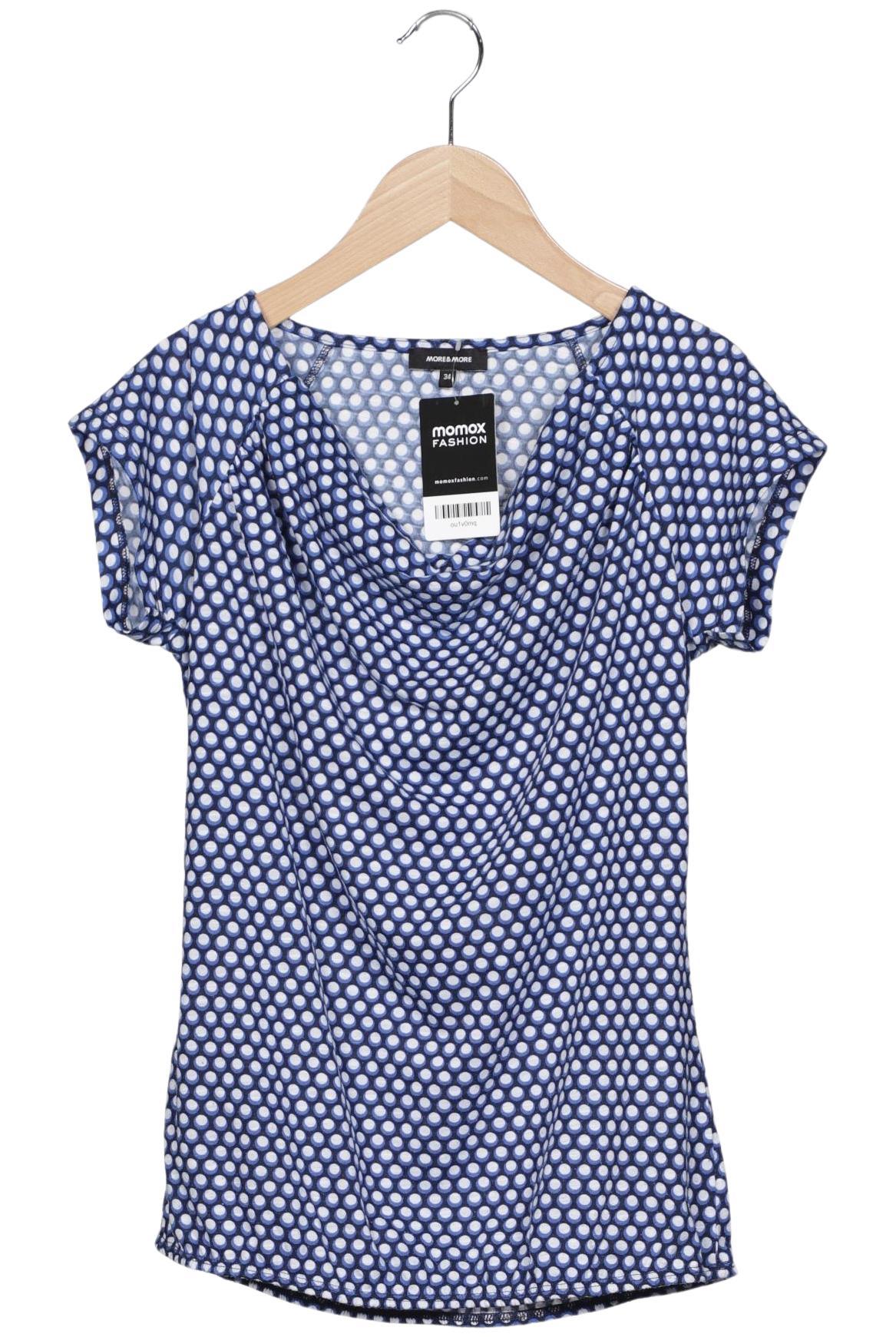 

More & More Damen T-Shirt, marineblau, Gr. 34
