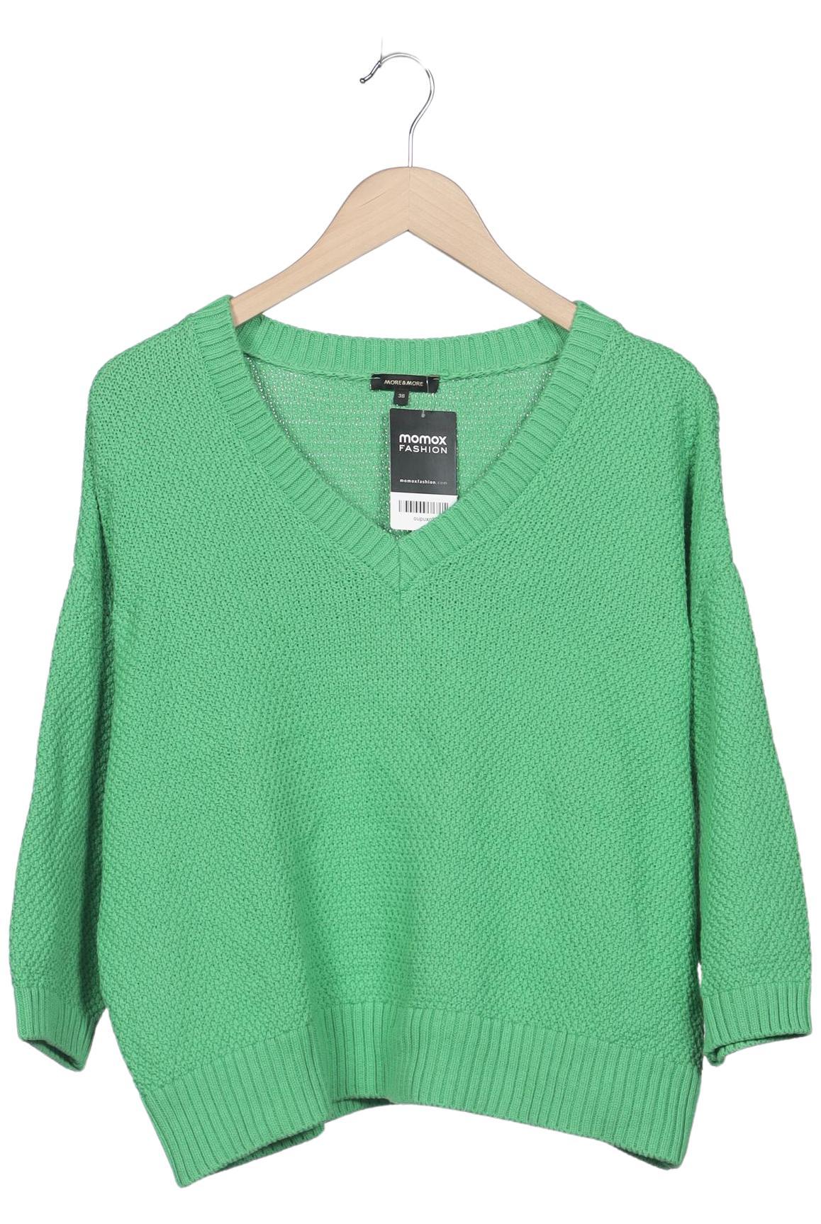 

More & More Damen Pullover, grün, Gr. 38