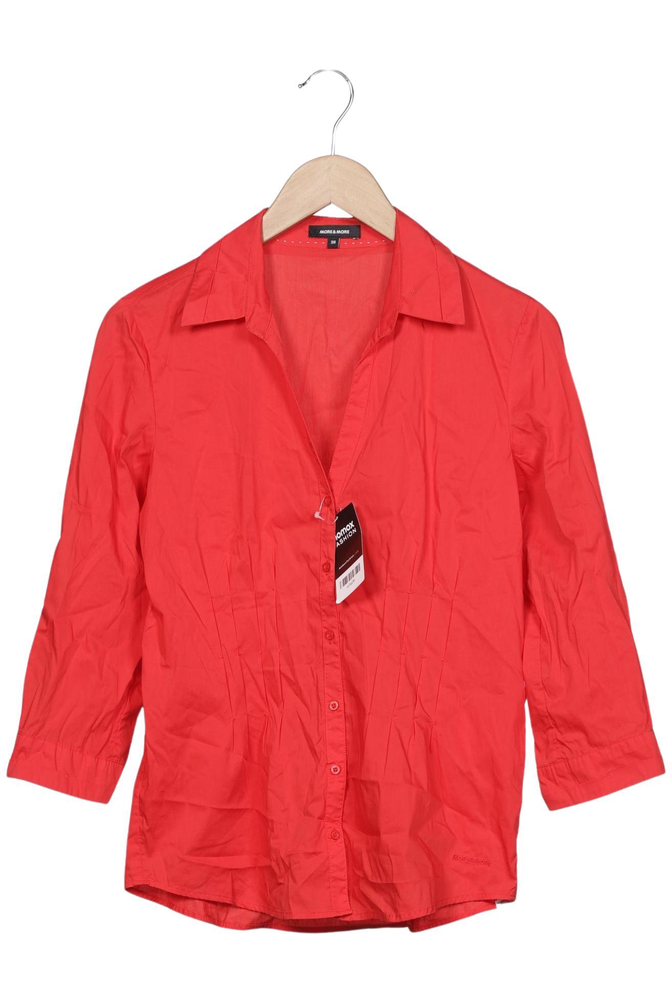 

More & More Damen Bluse, rot, Gr. 38