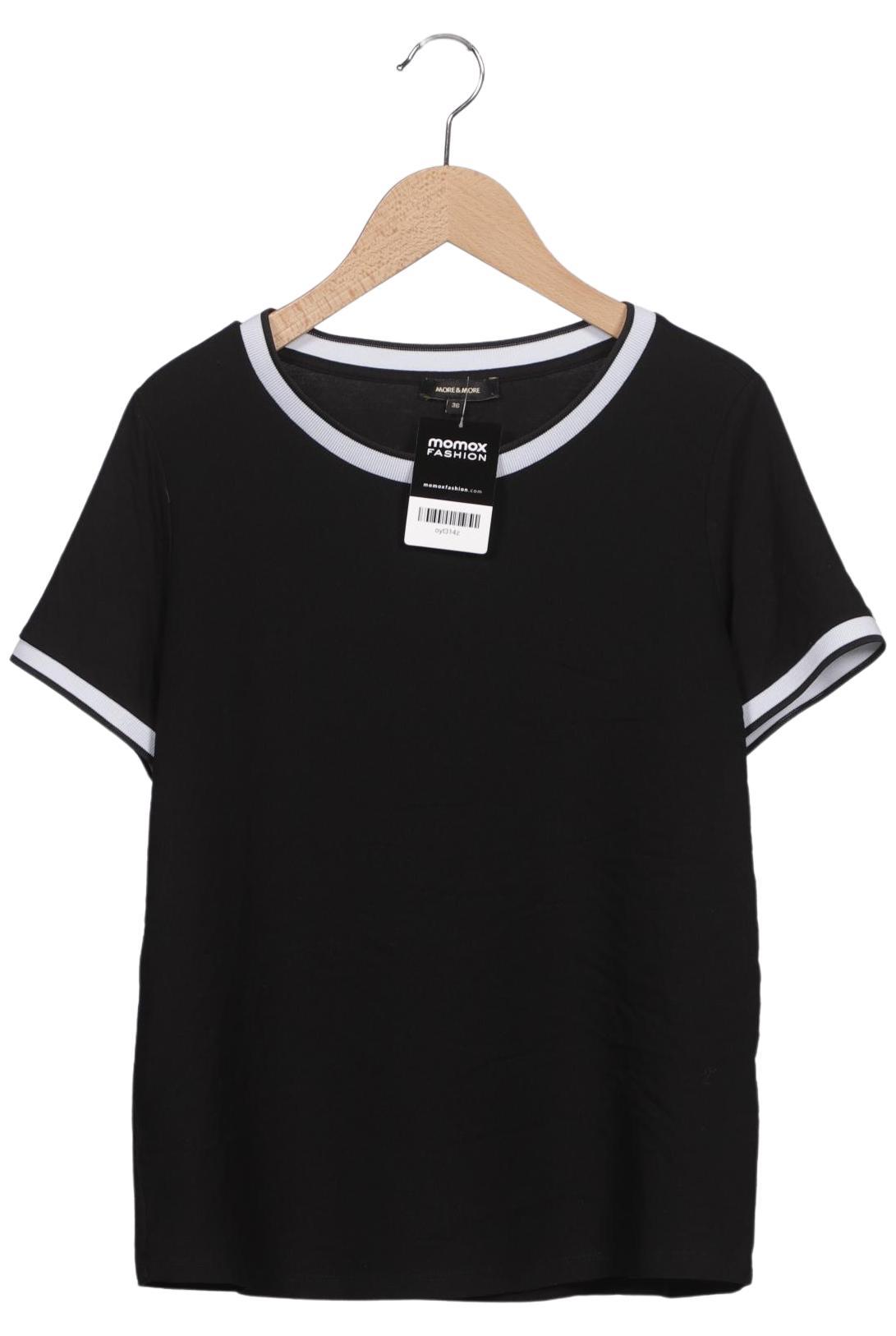 

More & More Damen T-Shirt, schwarz, Gr. 36