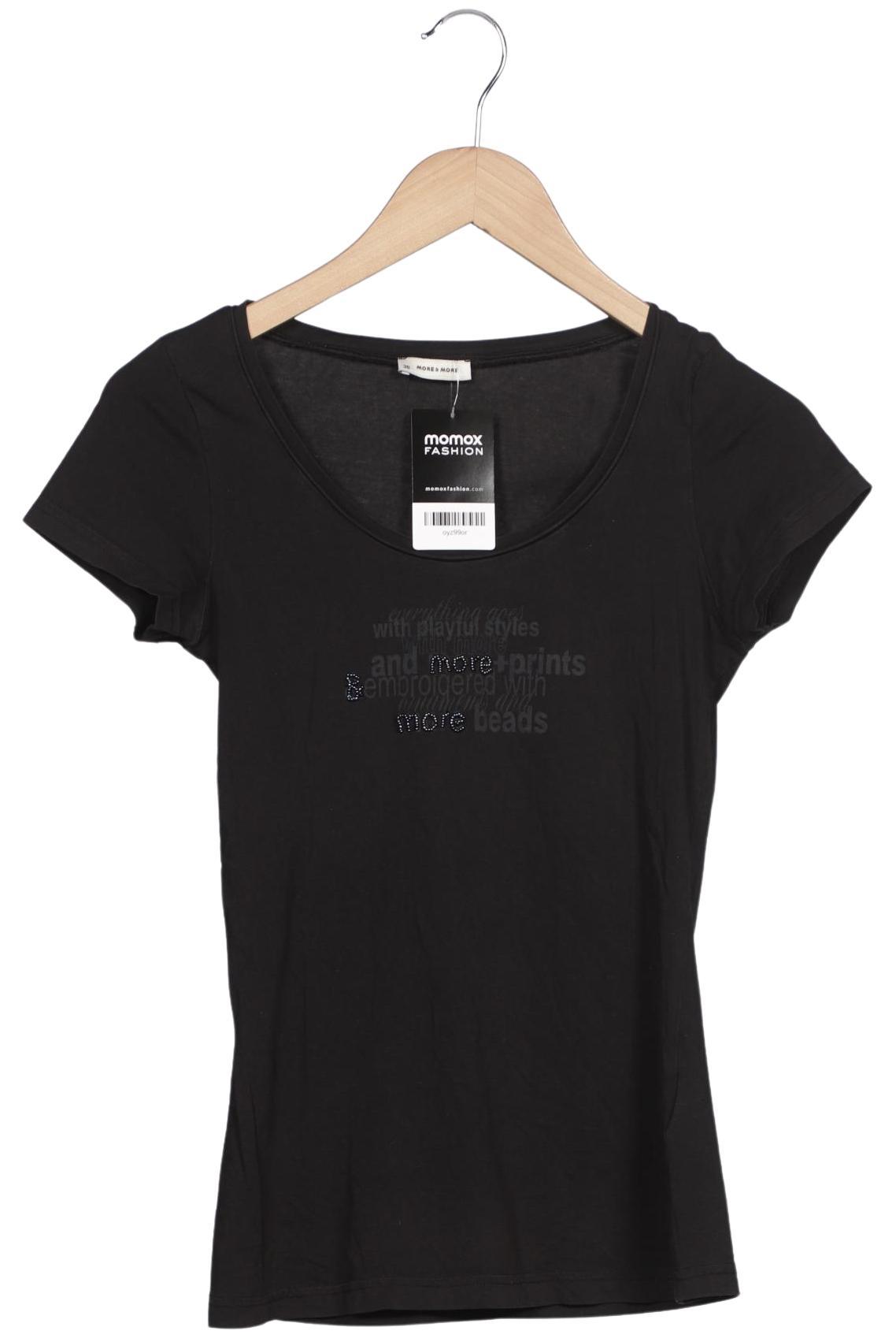 

More & More Damen T-Shirt, schwarz, Gr. 36