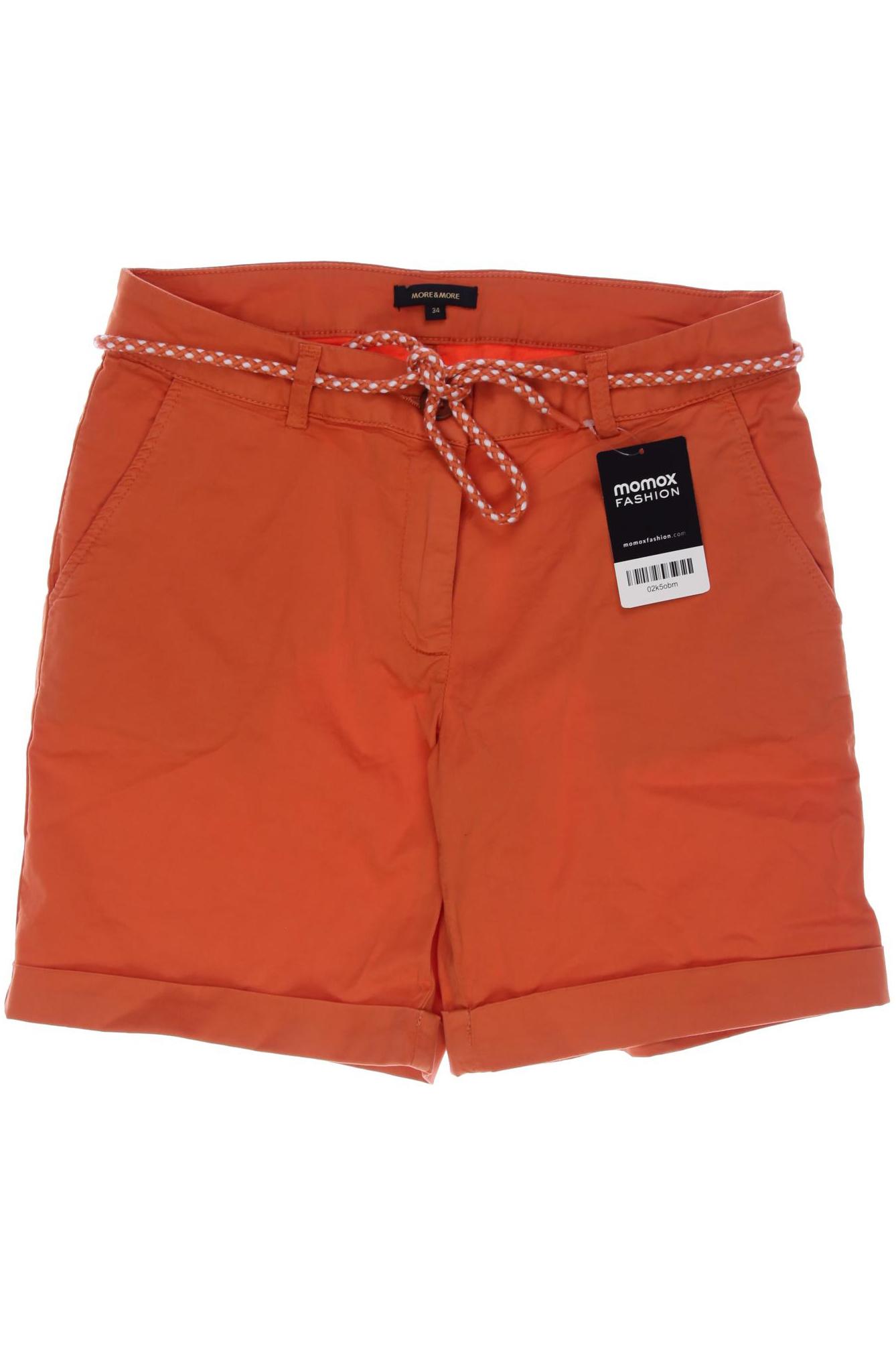 

More & More Damen Shorts, orange, Gr. 34