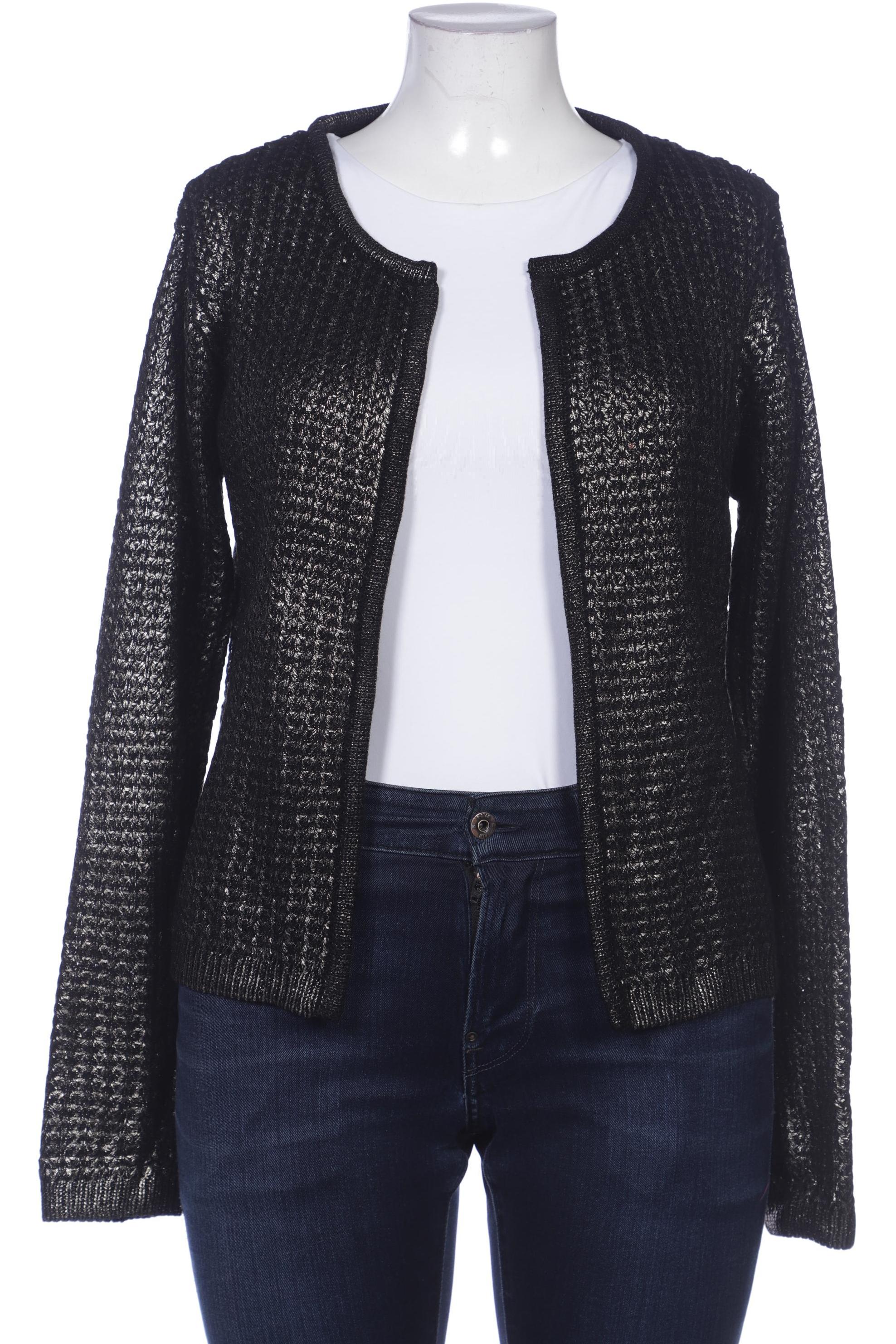 

More & More Damen Strickjacke, schwarz, Gr. 42