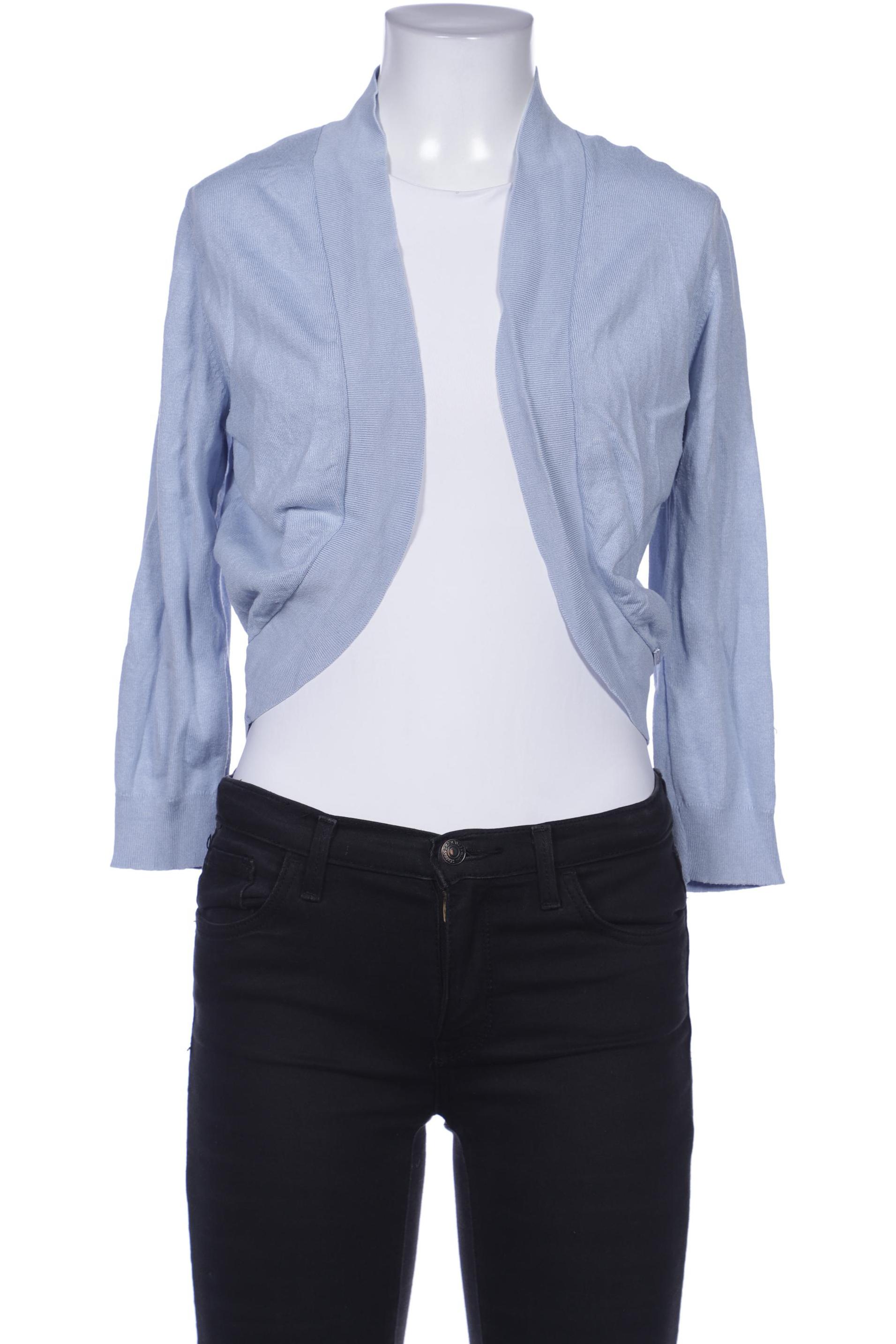 

More & More Damen Strickjacke, hellblau, Gr. 36
