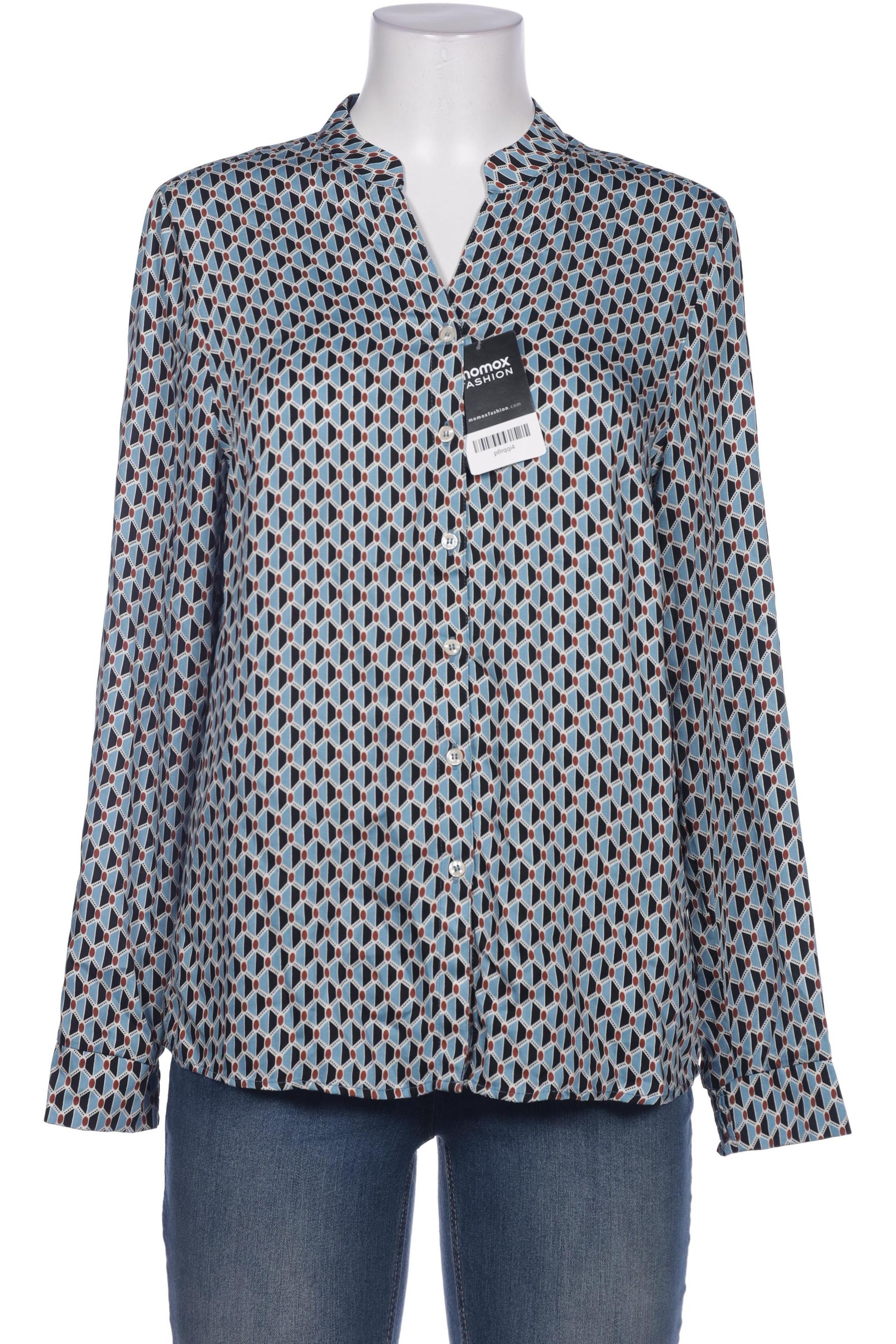 

More & More Damen Bluse, blau, Gr. 38