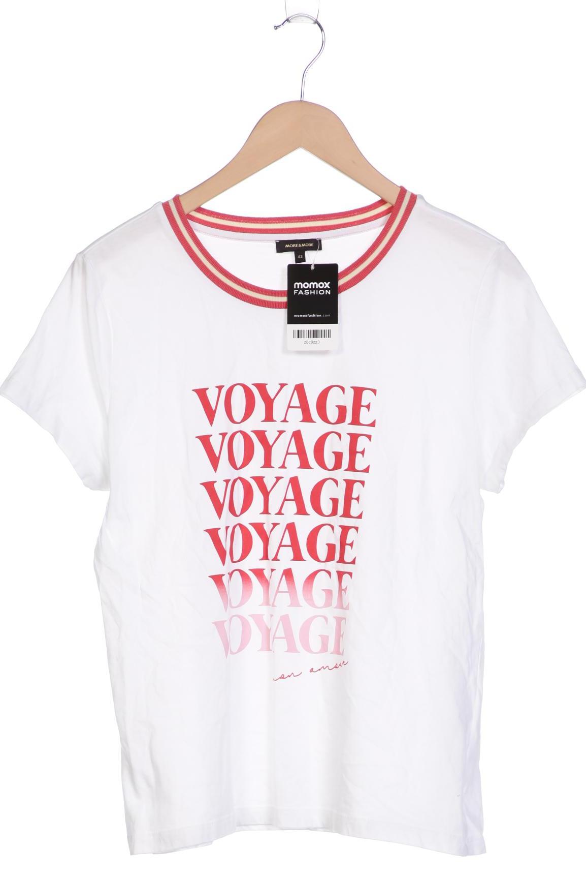 

More & More Damen T-Shirt, weiß, Gr. 42