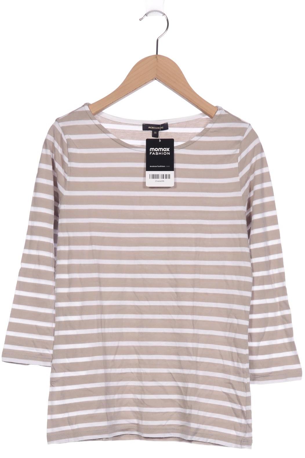 

More & More Damen Langarmshirt, beige, Gr. 36