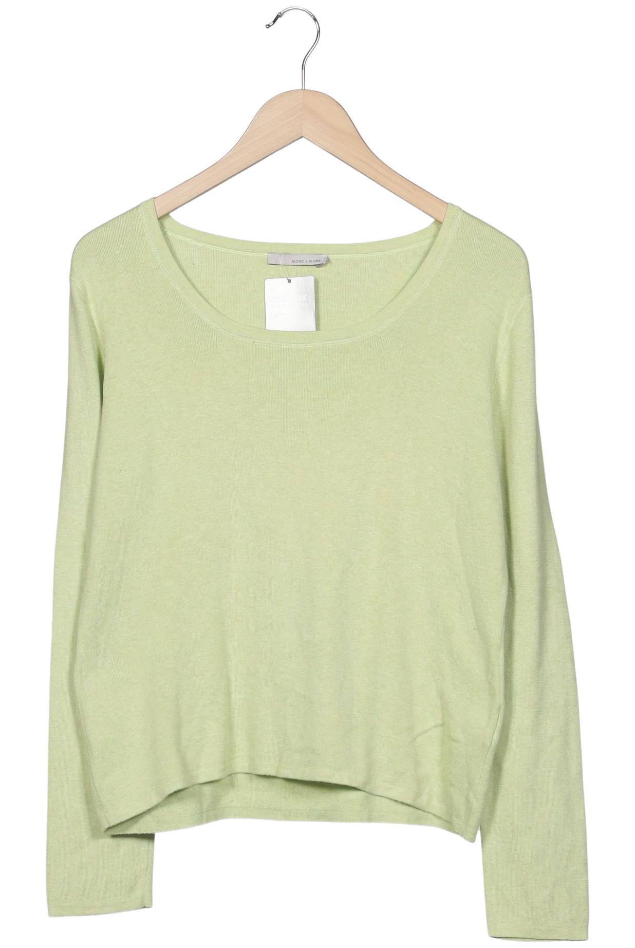 

More & More Damen Pullover, hellgrün, Gr. 44