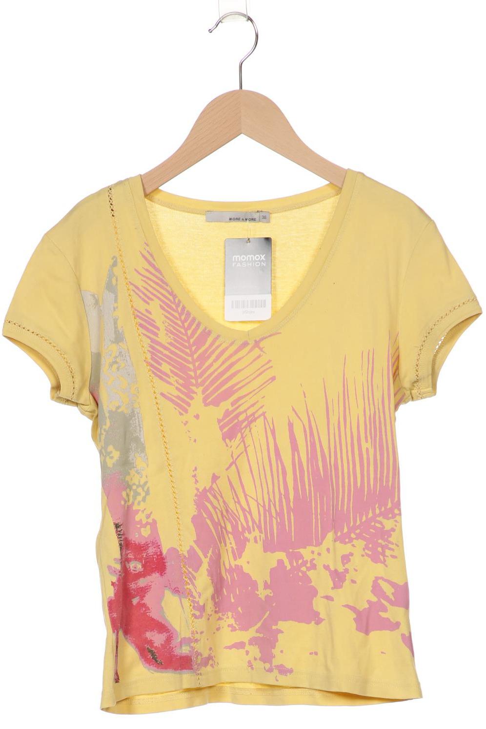 

More & More Damen T-Shirt, gelb