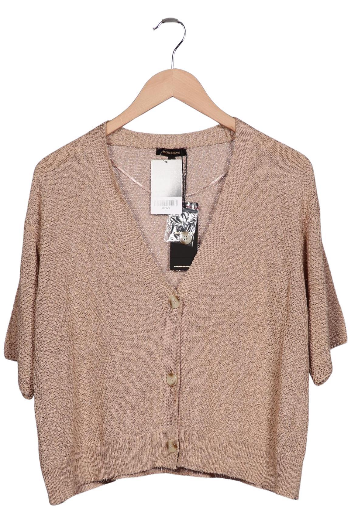 

More & More Damen Strickjacke, beige, Gr. 44