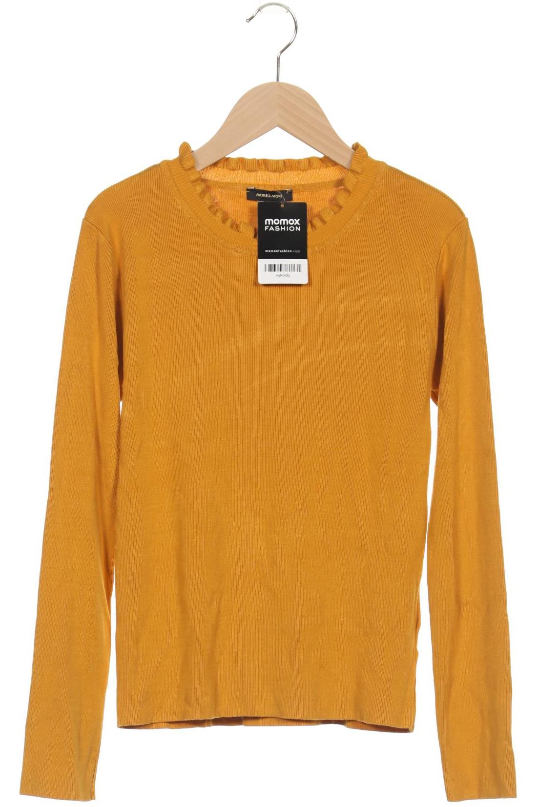 

More & More Damen Pullover, gelb, Gr. 36