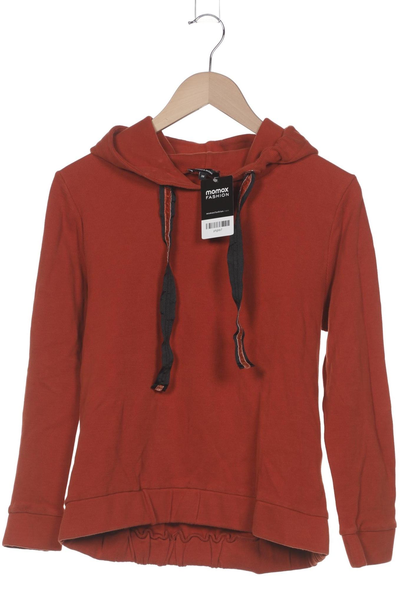 

More & More Damen Kapuzenpullover, rot, Gr. 38
