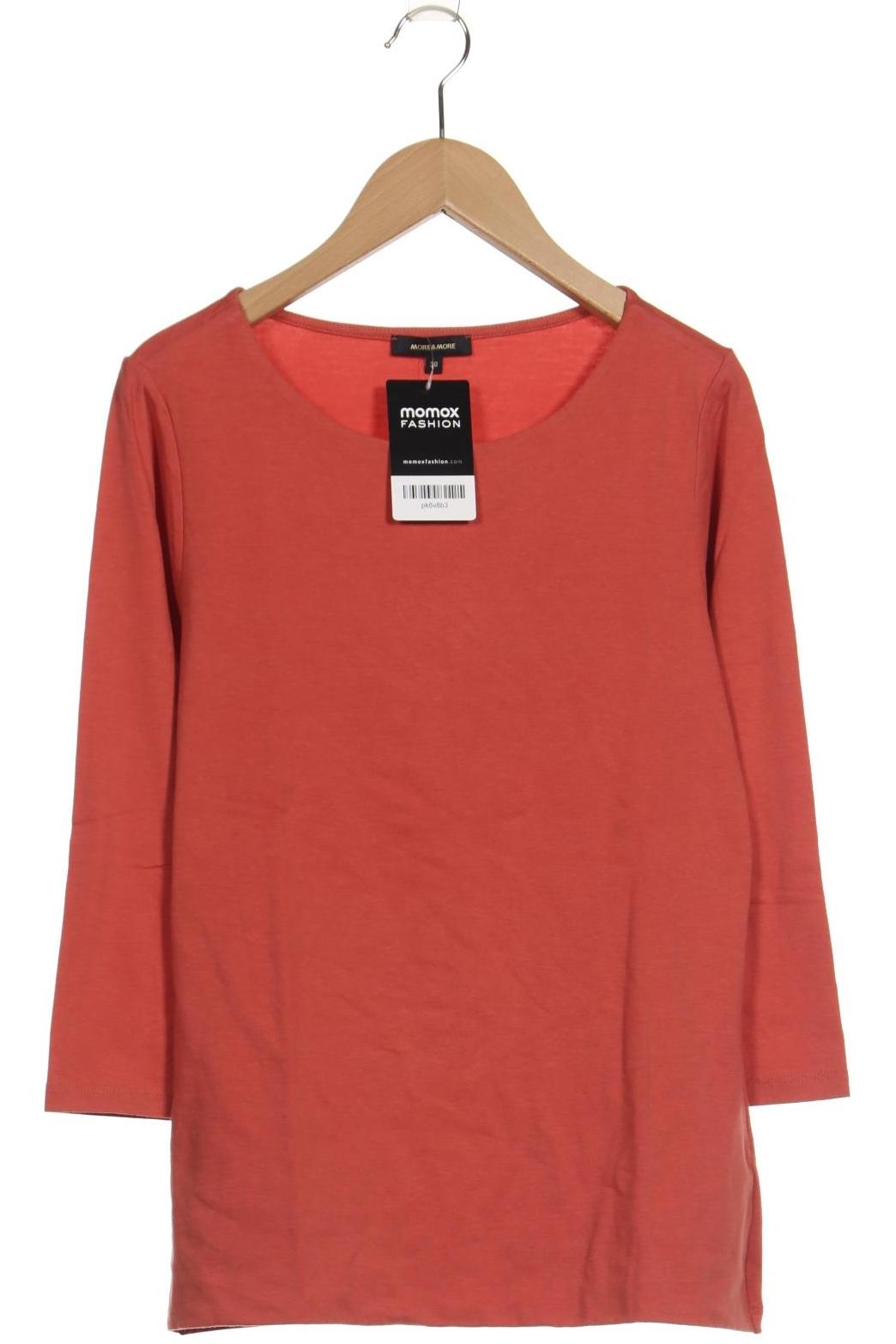 

More & More Damen Langarmshirt, rot, Gr. 38