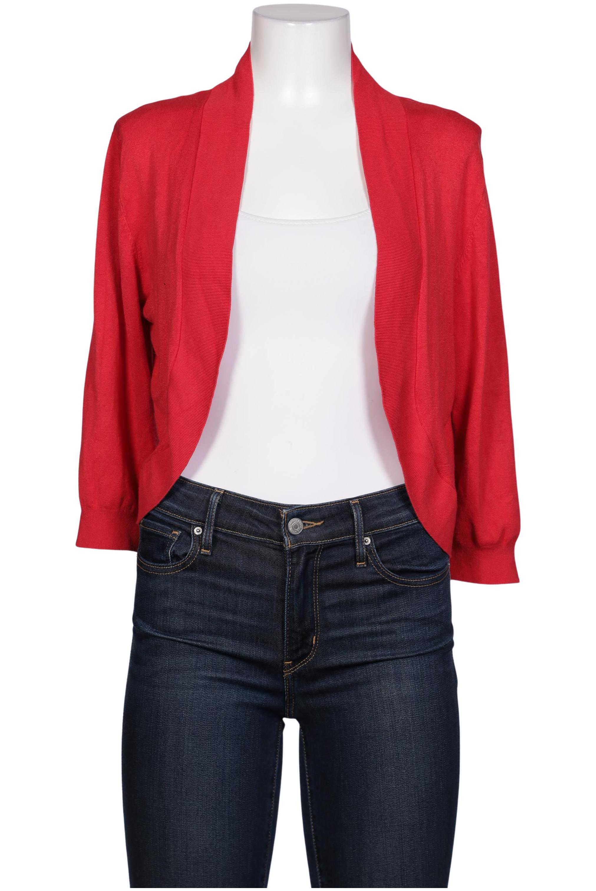 

More & More Damen Strickjacke, rot, Gr. 42