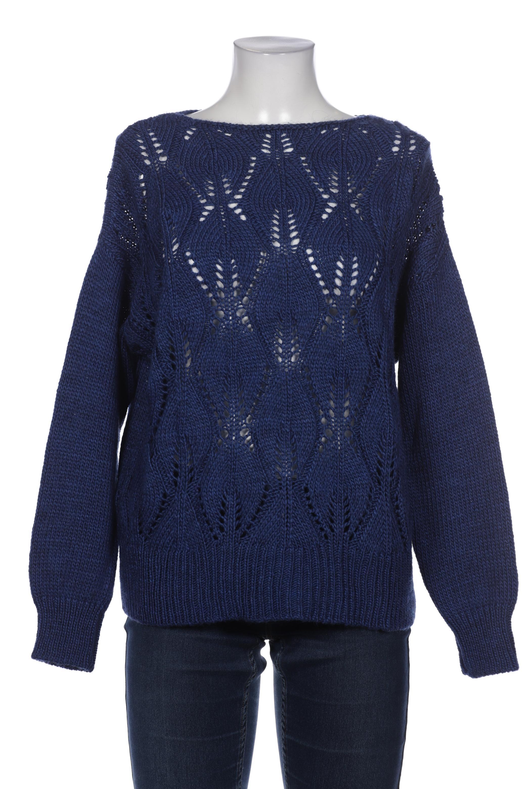 

More & More Damen Pullover, blau, Gr. 42