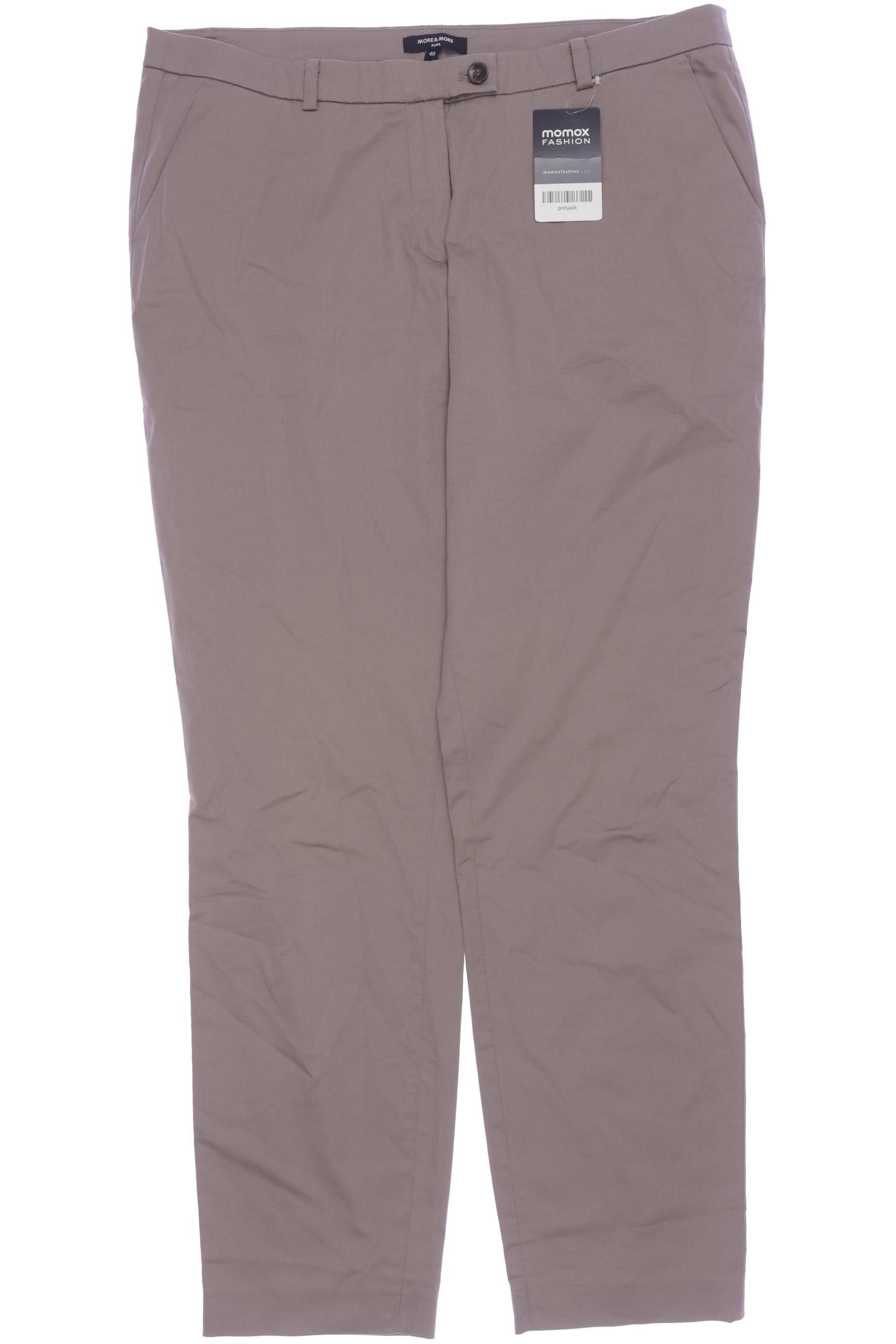 

More & More Damen Stoffhose, beige, Gr. 40