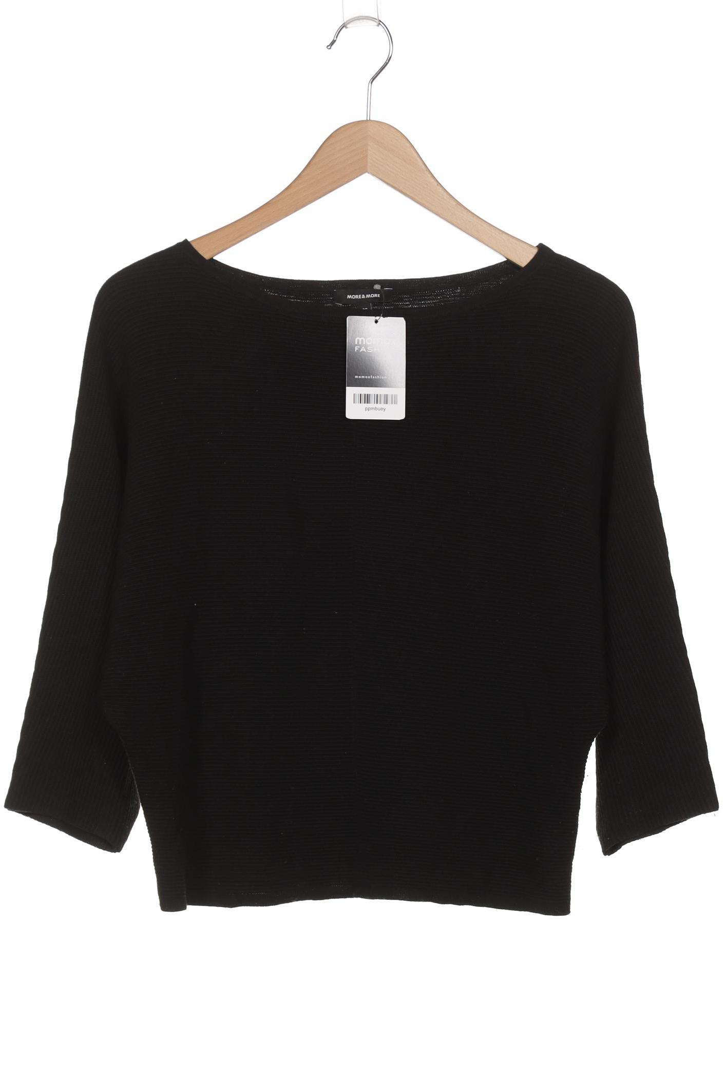 

More & More Damen Pullover, schwarz, Gr. 36