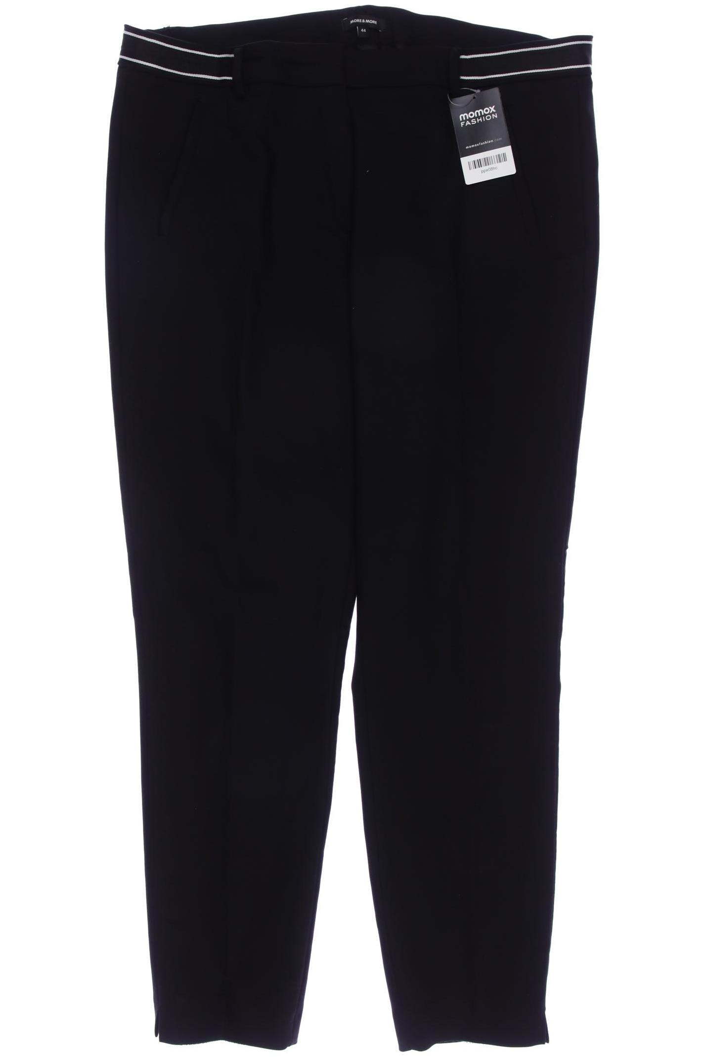 

More & More Damen Stoffhose, schwarz, Gr. 44