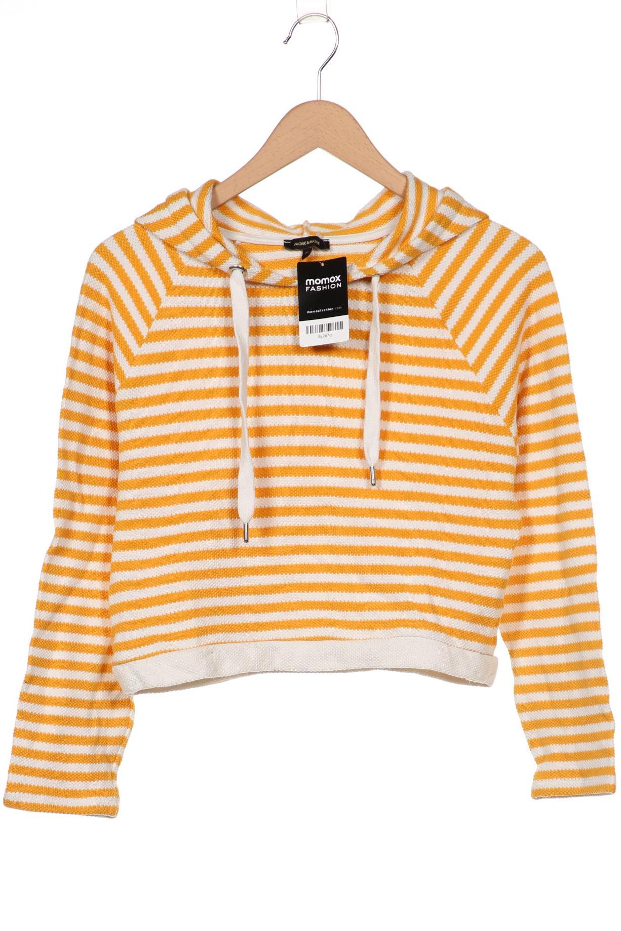 

More & More Damen Kapuzenpullover, gelb, Gr. 38