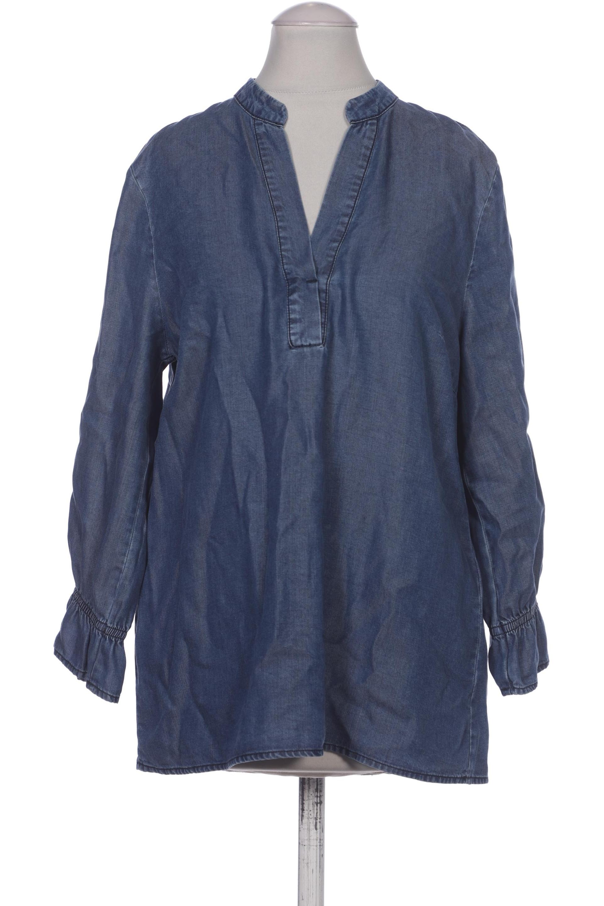 

More & More Damen Bluse, blau, Gr. 36