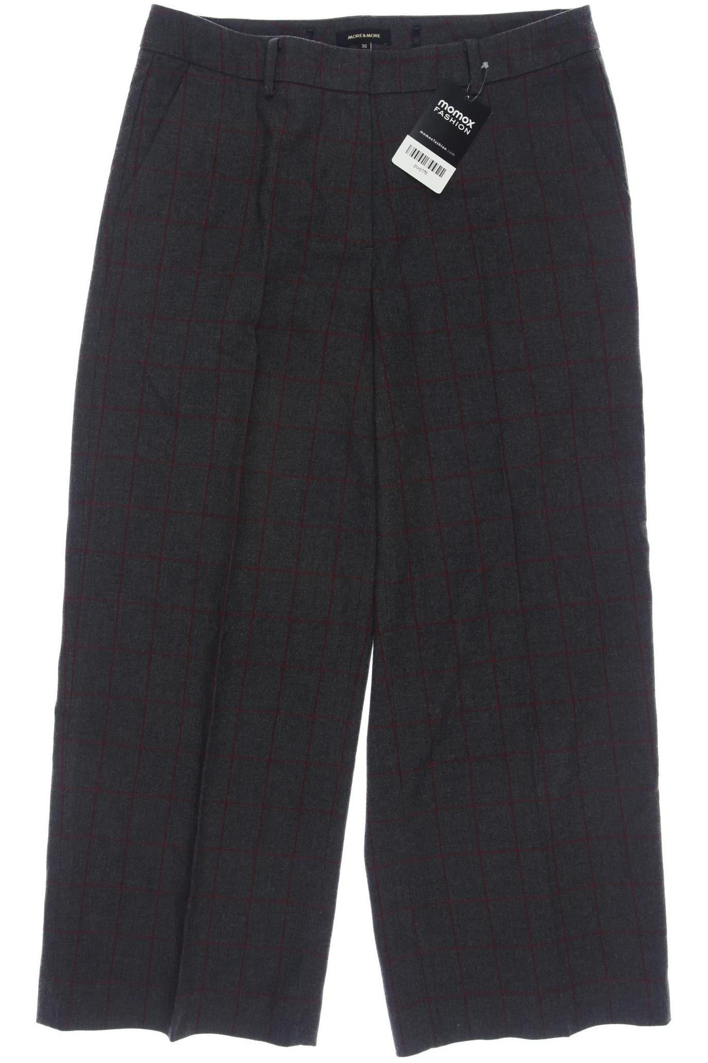 

More & More Damen Stoffhose, grau, Gr. 36