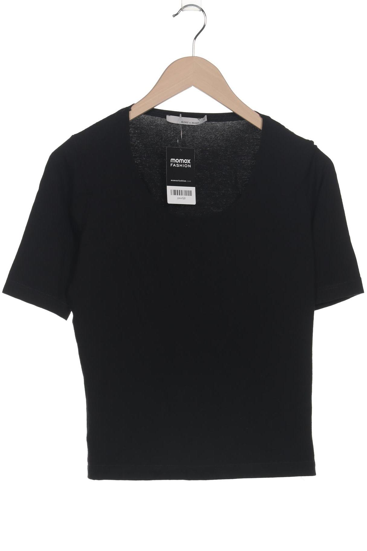 

More & More Damen T-Shirt, schwarz, Gr. 38