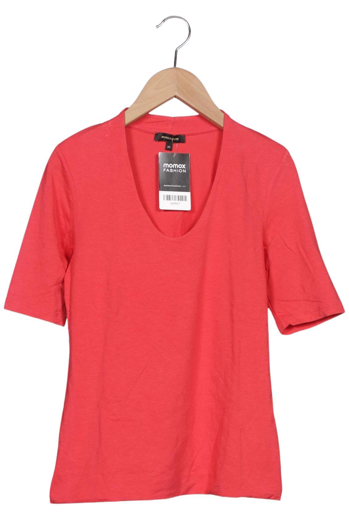 

More & More Damen T-Shirt, rot, Gr. 34