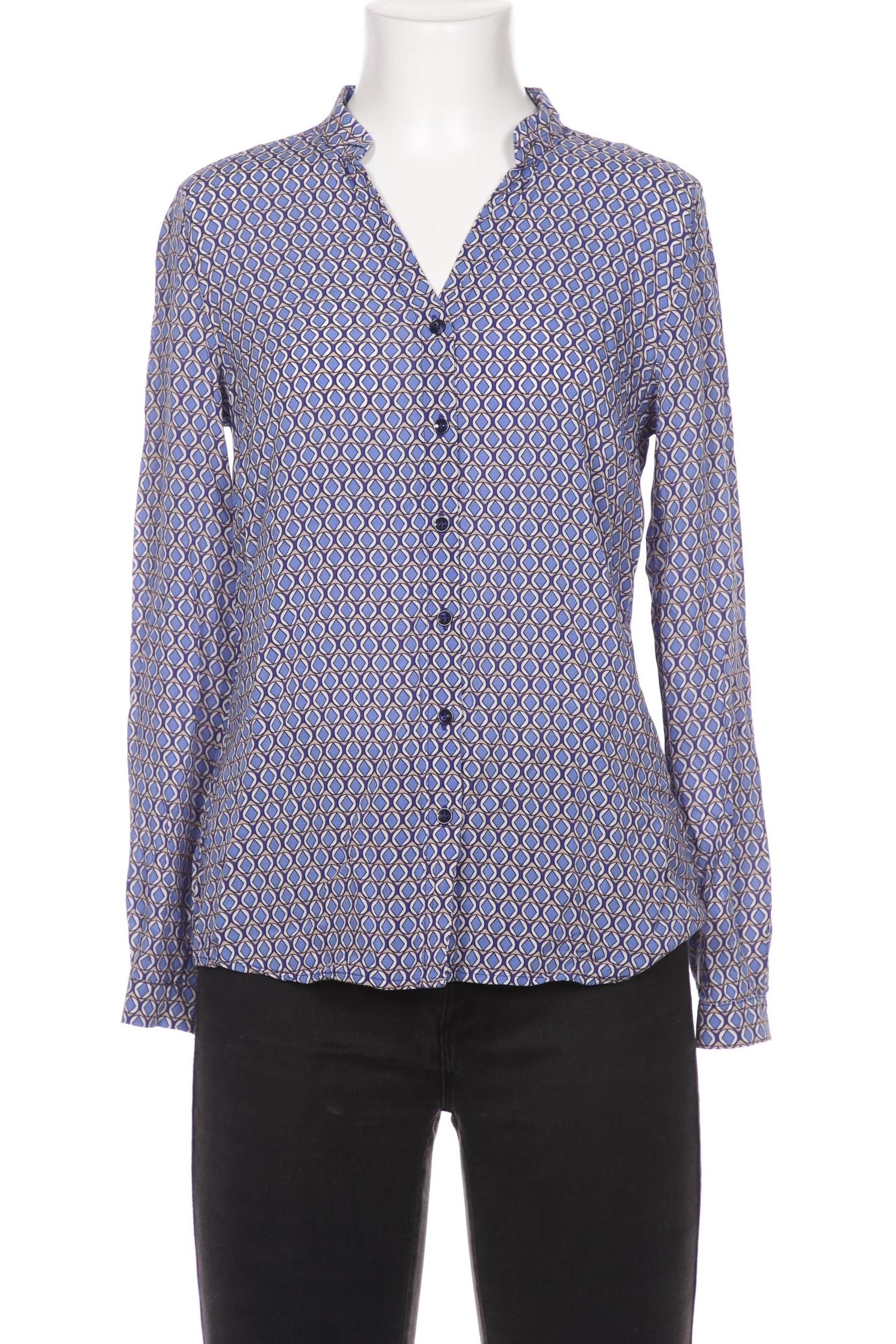 

More & More Damen Bluse, blau, Gr. 34
