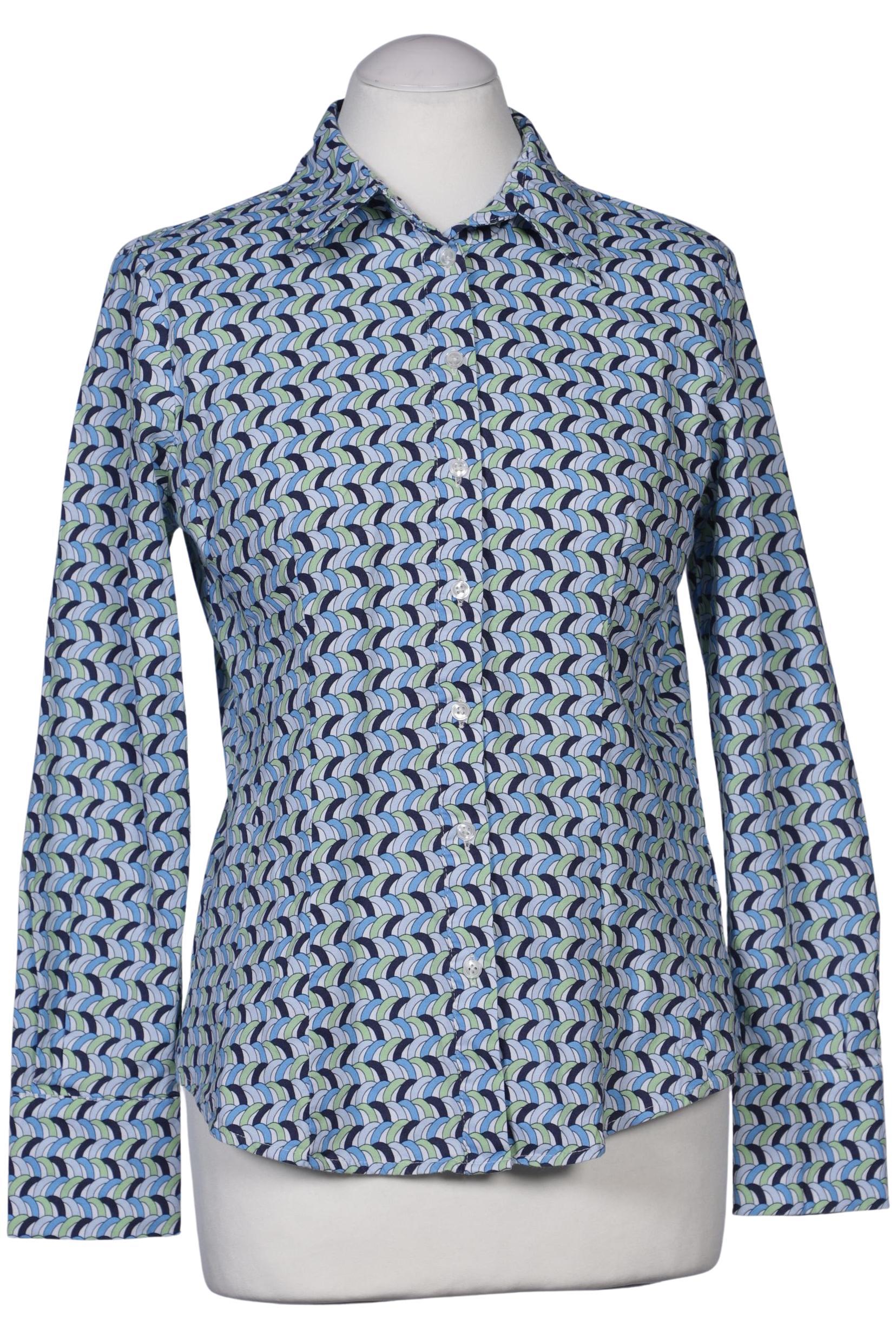 

More & More Damen Bluse, blau, Gr. 36