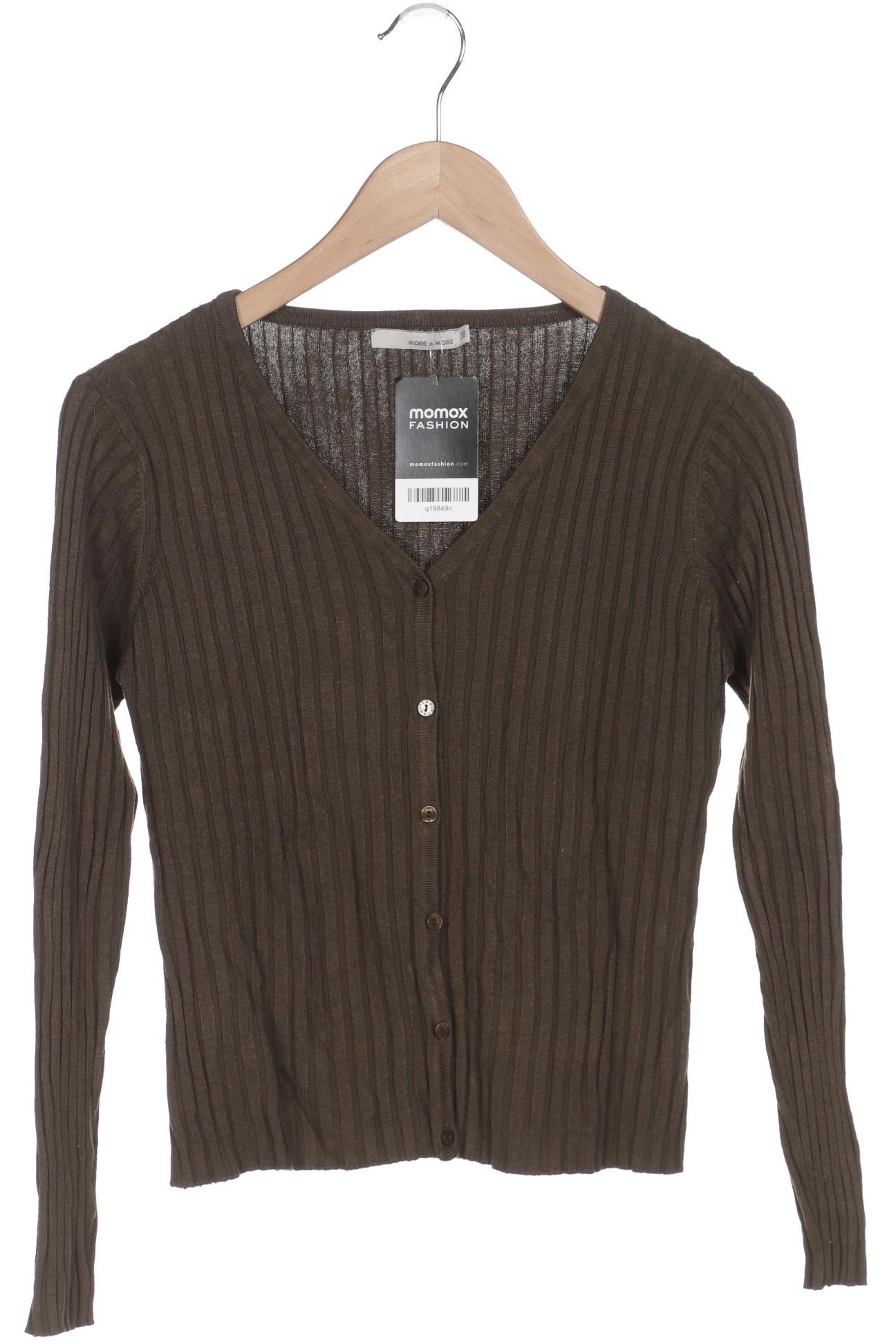 

More & More Damen Strickjacke, grün, Gr. 38