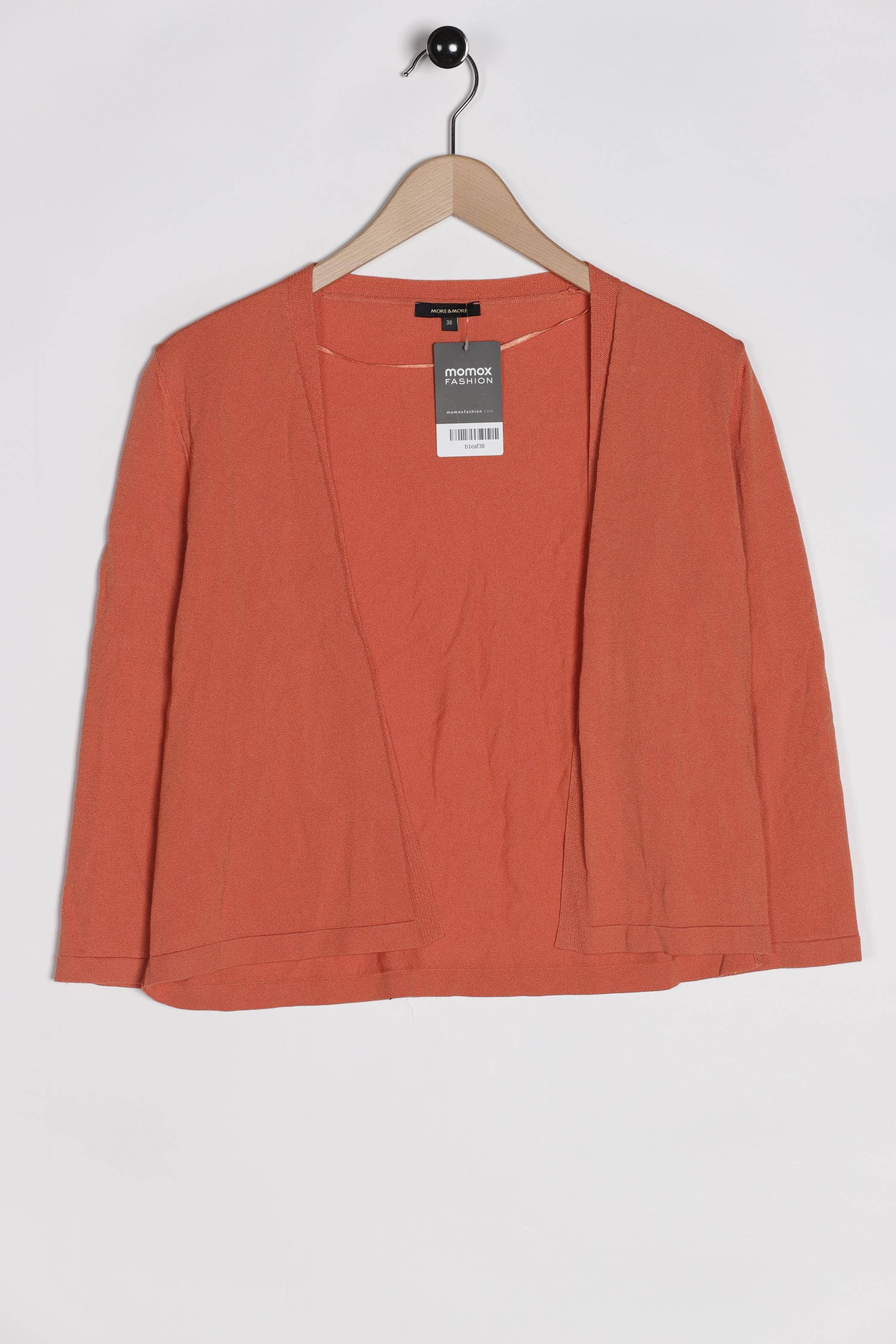 

More & More Damen Strickjacke, orange, Gr. 38