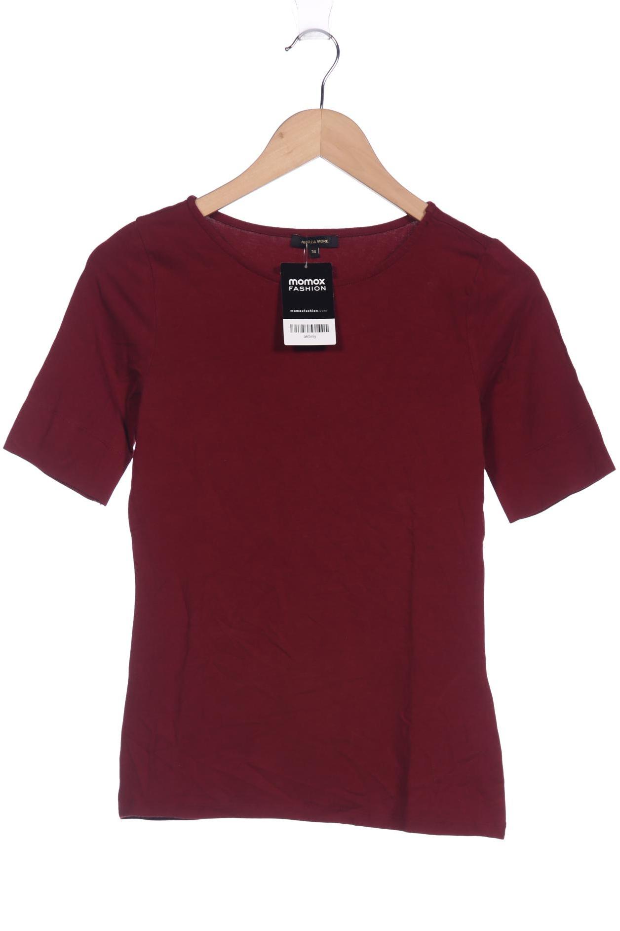 

More & More Damen T-Shirt, bordeaux, Gr. 34
