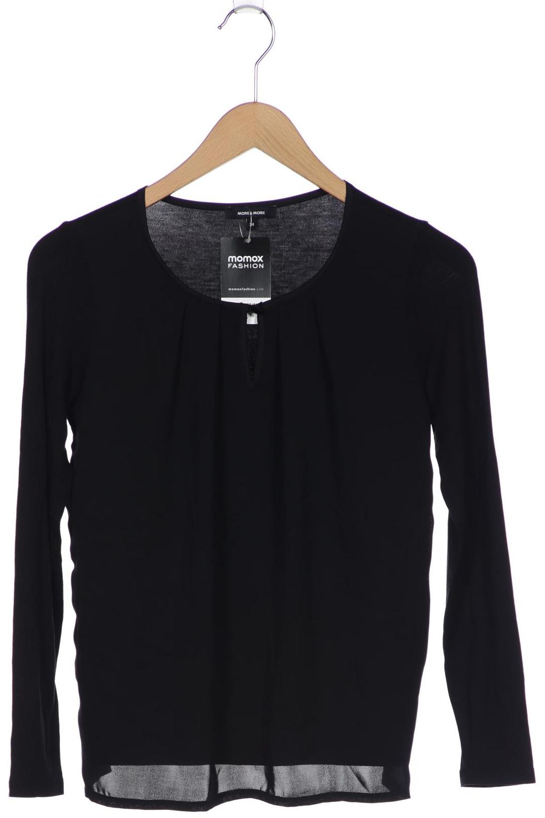 

More & More Damen Langarmshirt, schwarz