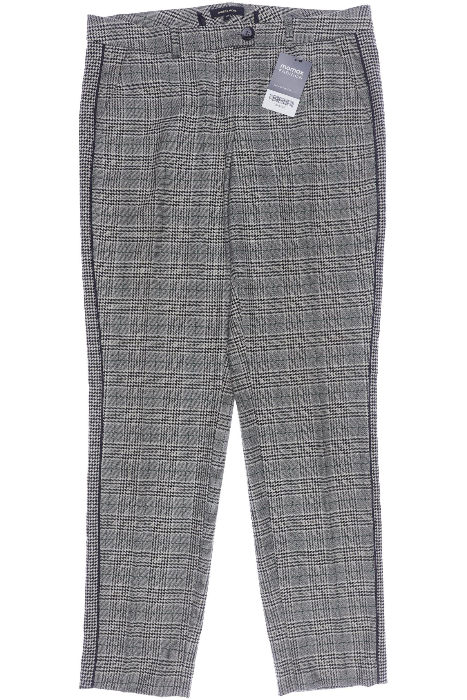 

More & More Damen Stoffhose, grau, Gr. 38