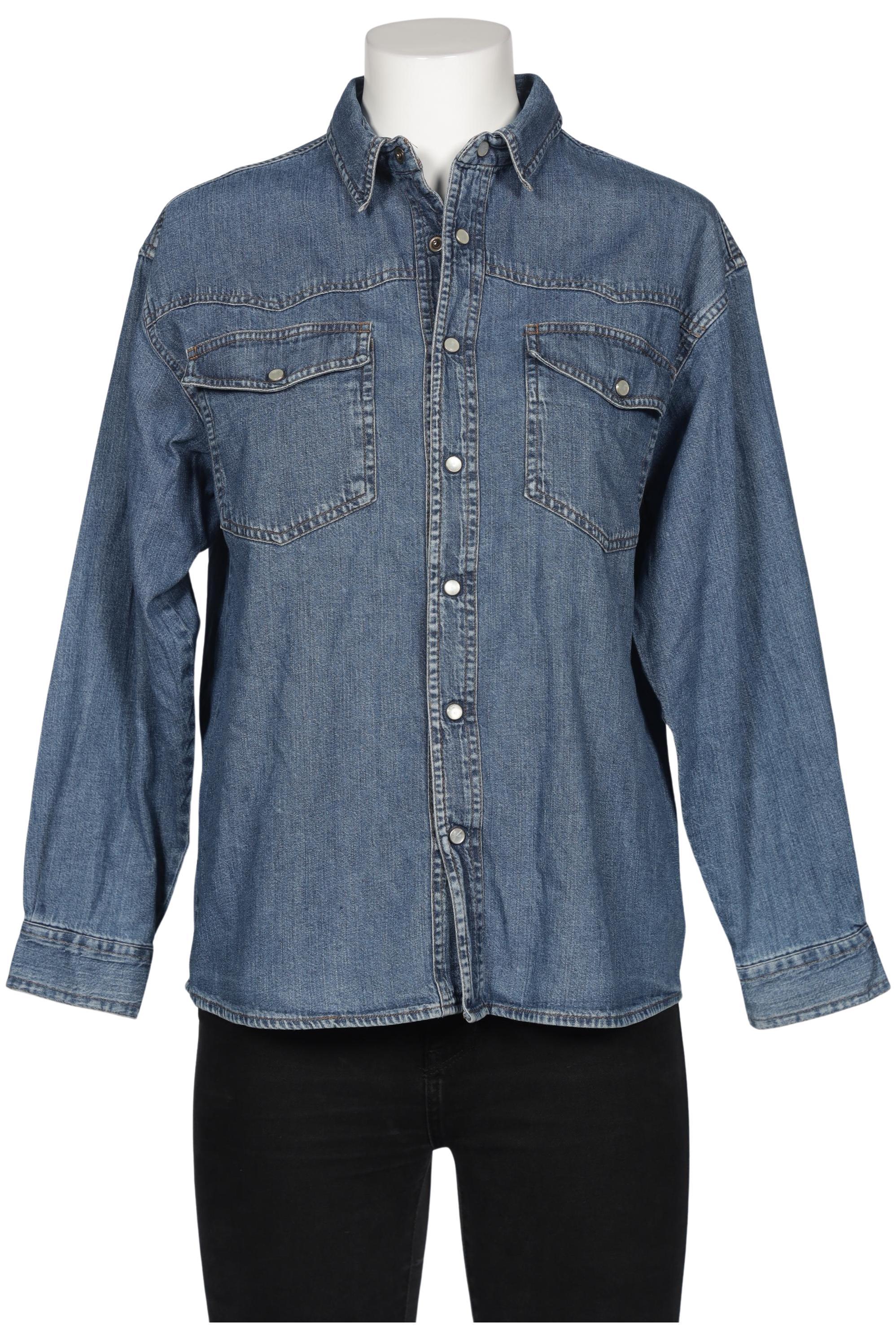 

More & More Damen Bluse, blau, Gr. 42