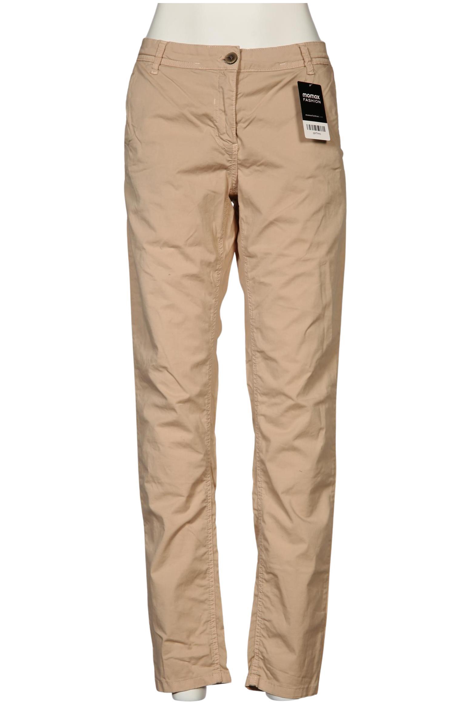 

More & More Damen Stoffhose, beige, Gr. 38