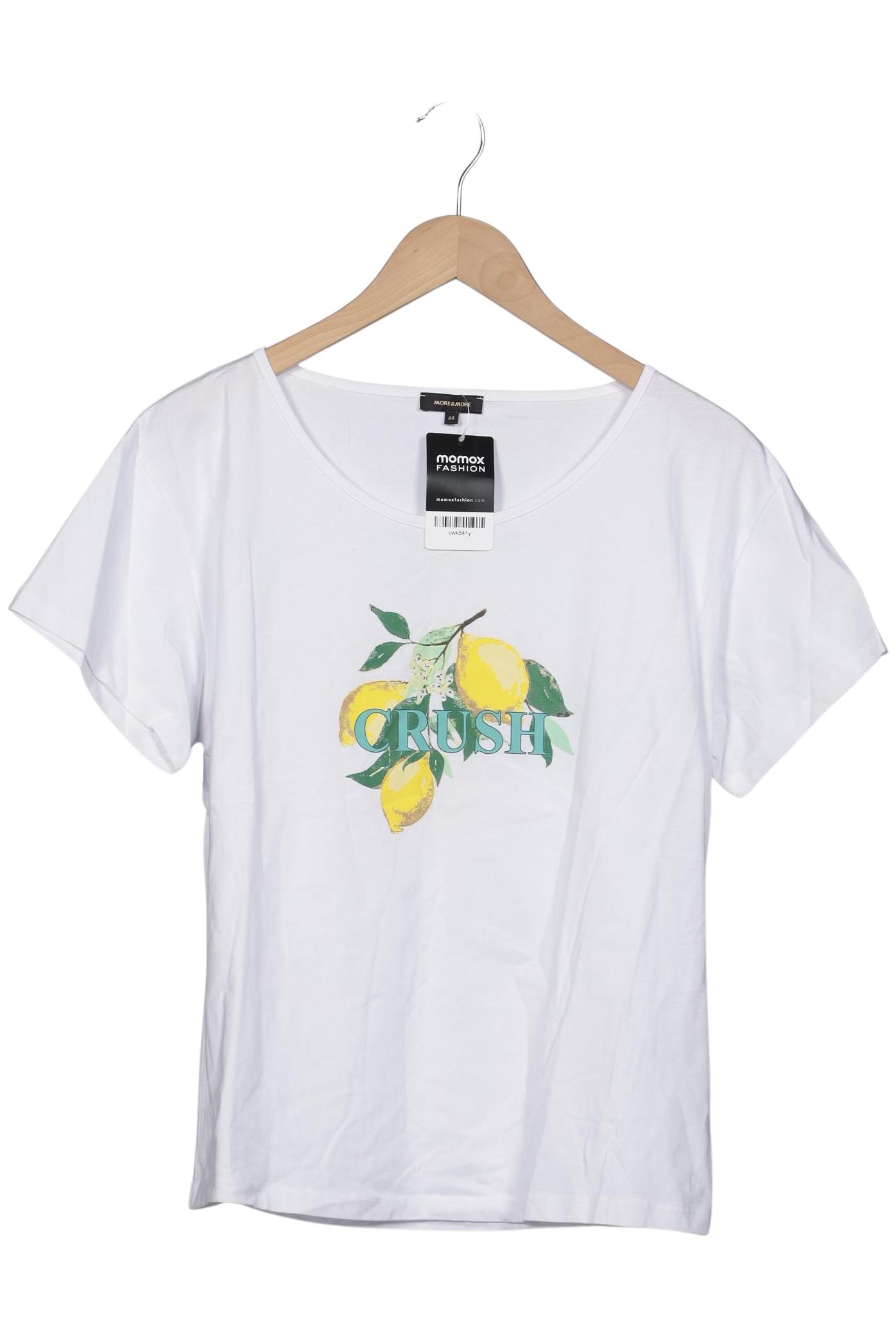 

More & More Damen T-Shirt, weiß, Gr. 44