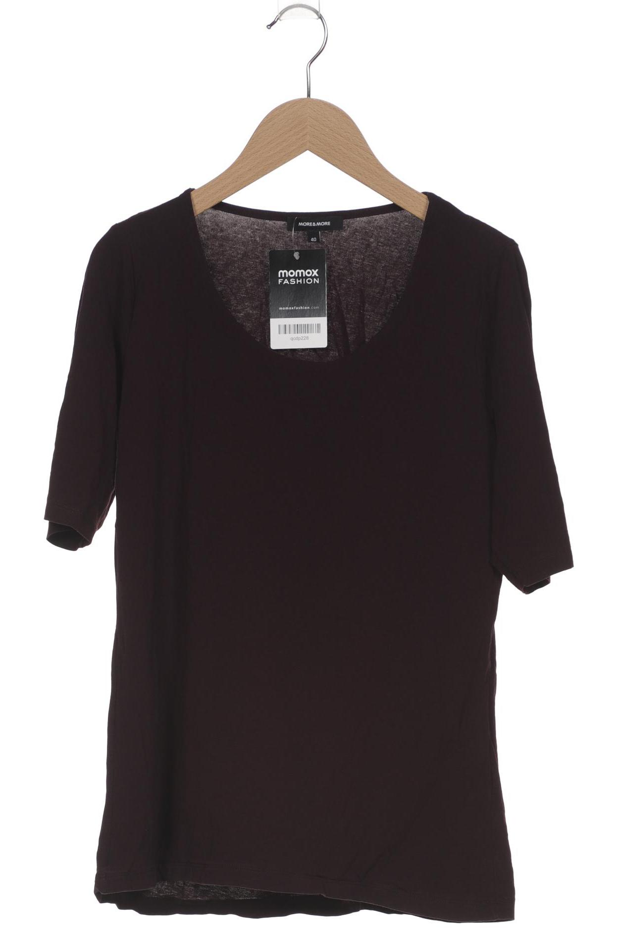 

More & More Damen T-Shirt, bordeaux, Gr. 40