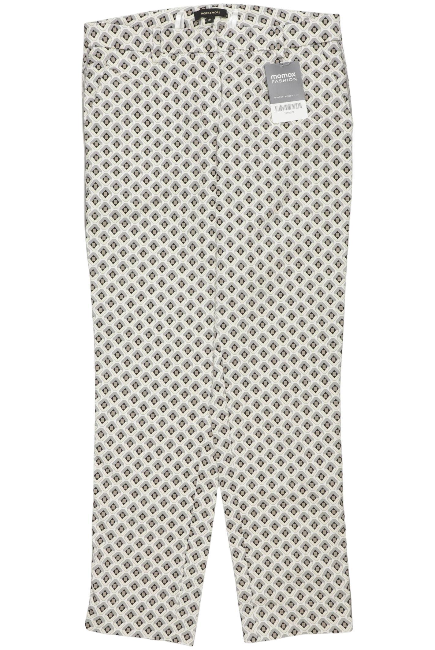

More & More Damen Stoffhose, weiß, Gr. 34