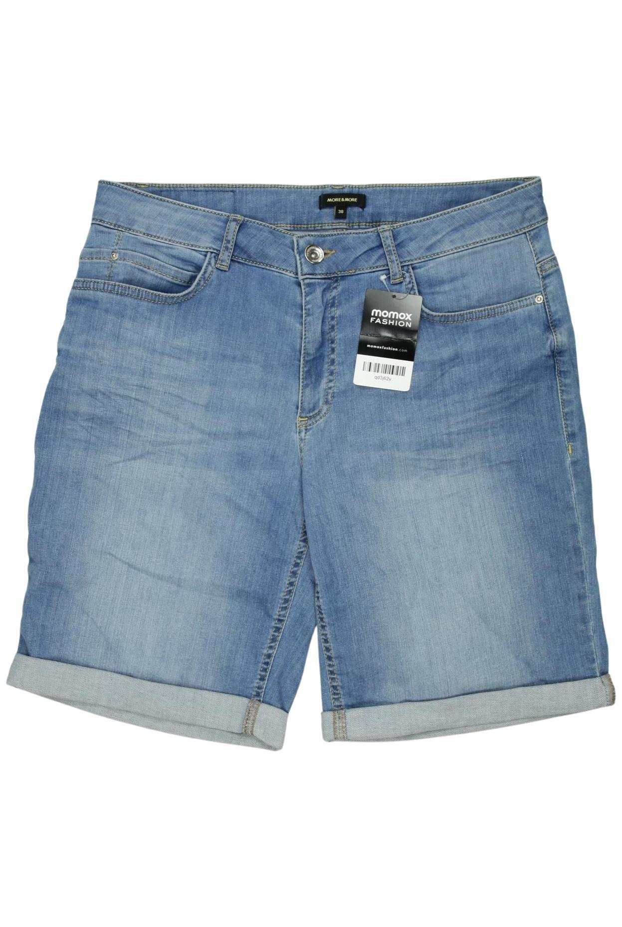 

More & More Damen Shorts, blau, Gr. 38