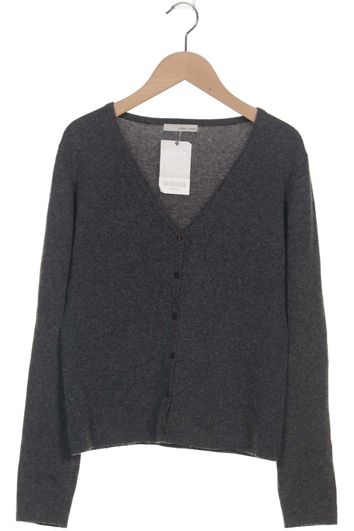 

More & More Damen Strickjacke, grau, Gr. 38