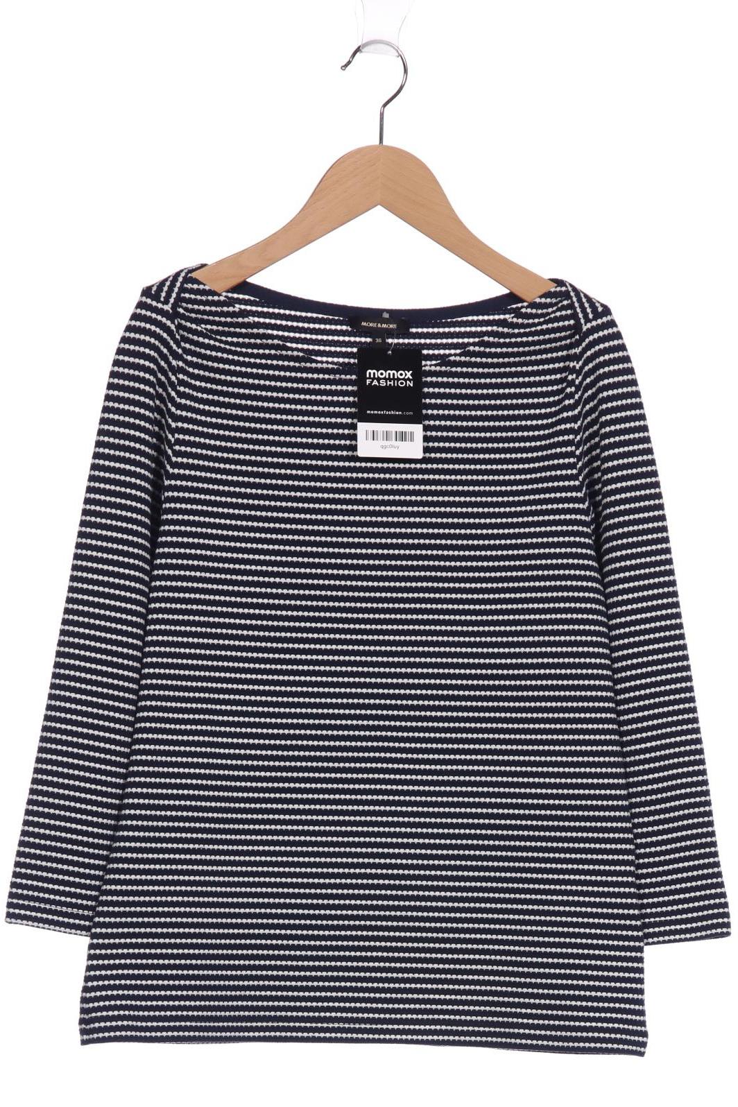 

More & More Damen Langarmshirt, marineblau, Gr. 36