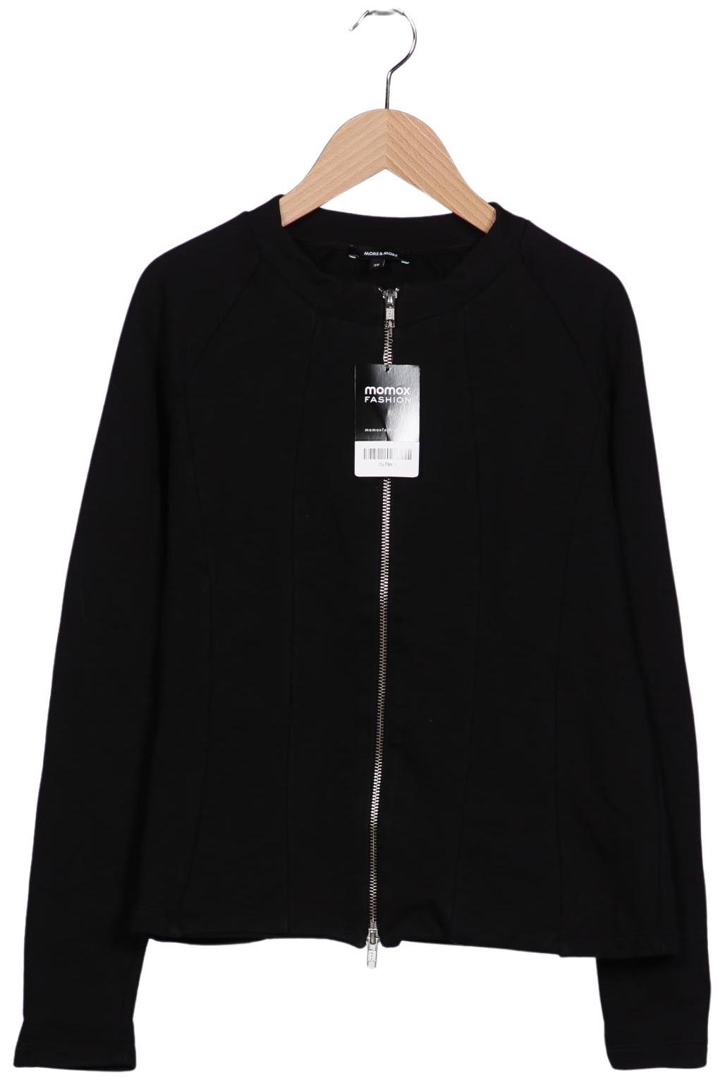 

More & More Damen Sweatshirt, schwarz, Gr. 38