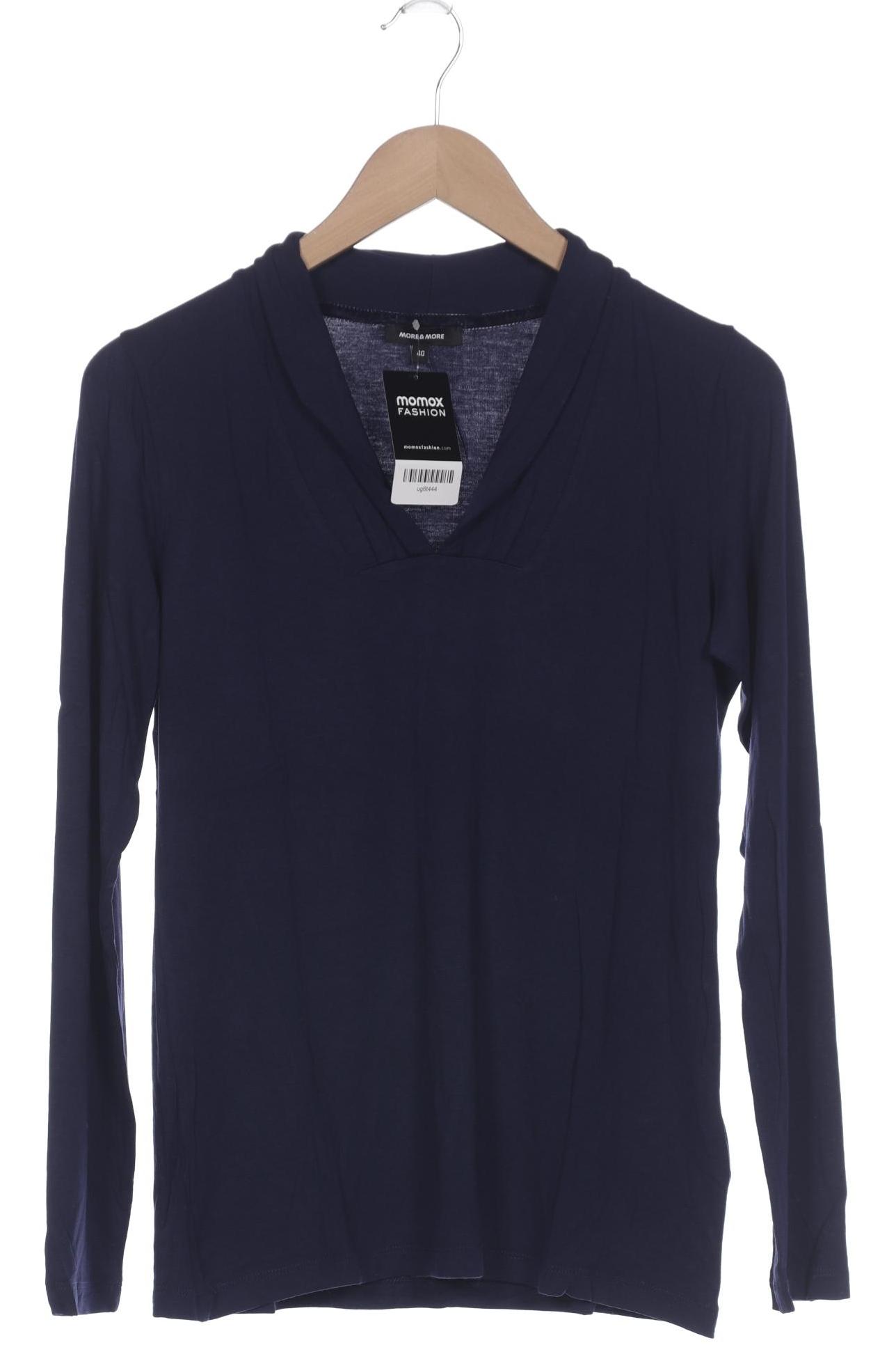 

More & More Damen Langarmshirt, marineblau, Gr. 40
