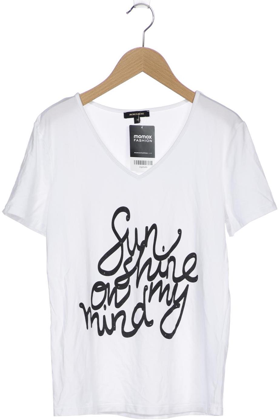 

More & More Damen T-Shirt, weiß, Gr. 36