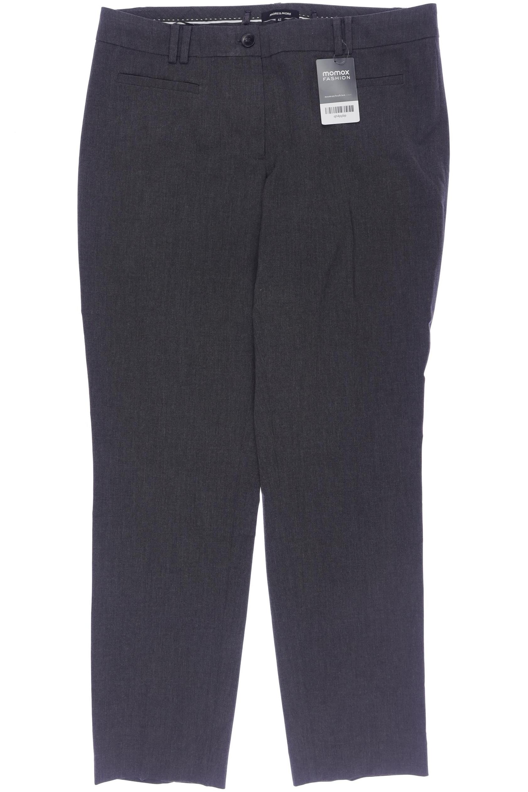 

More & More Damen Stoffhose, grau, Gr. 42