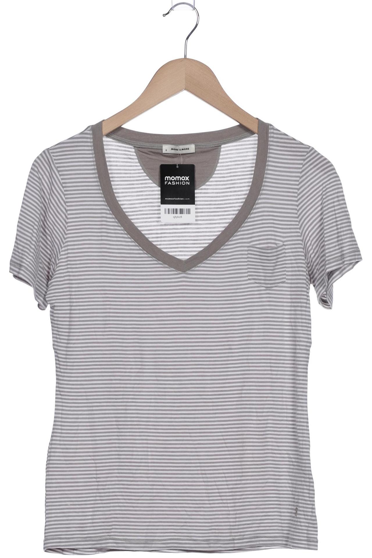 

More & More Damen T-Shirt, grau, Gr. 38