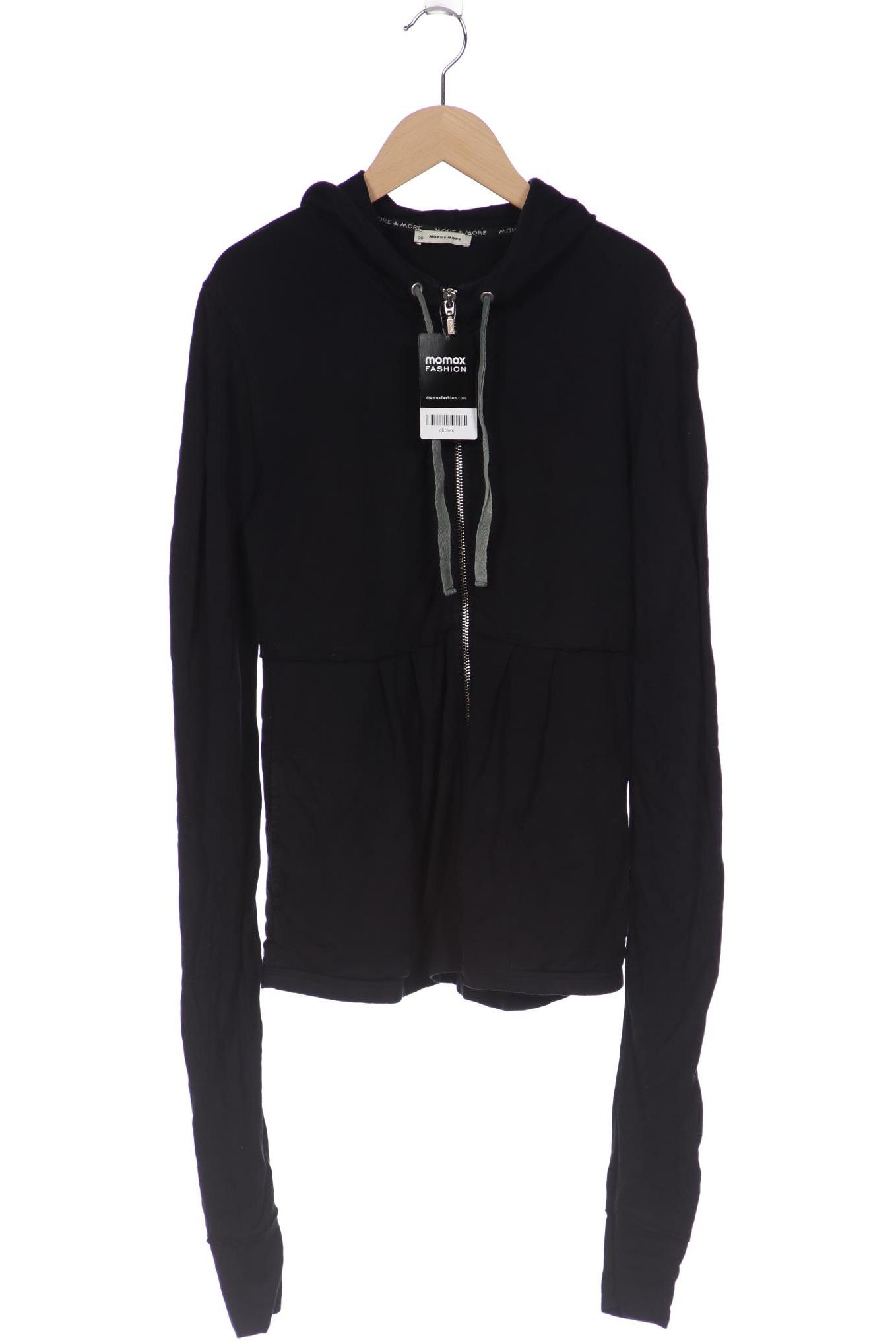 

More & More Damen Kapuzenpullover, schwarz, Gr. 36