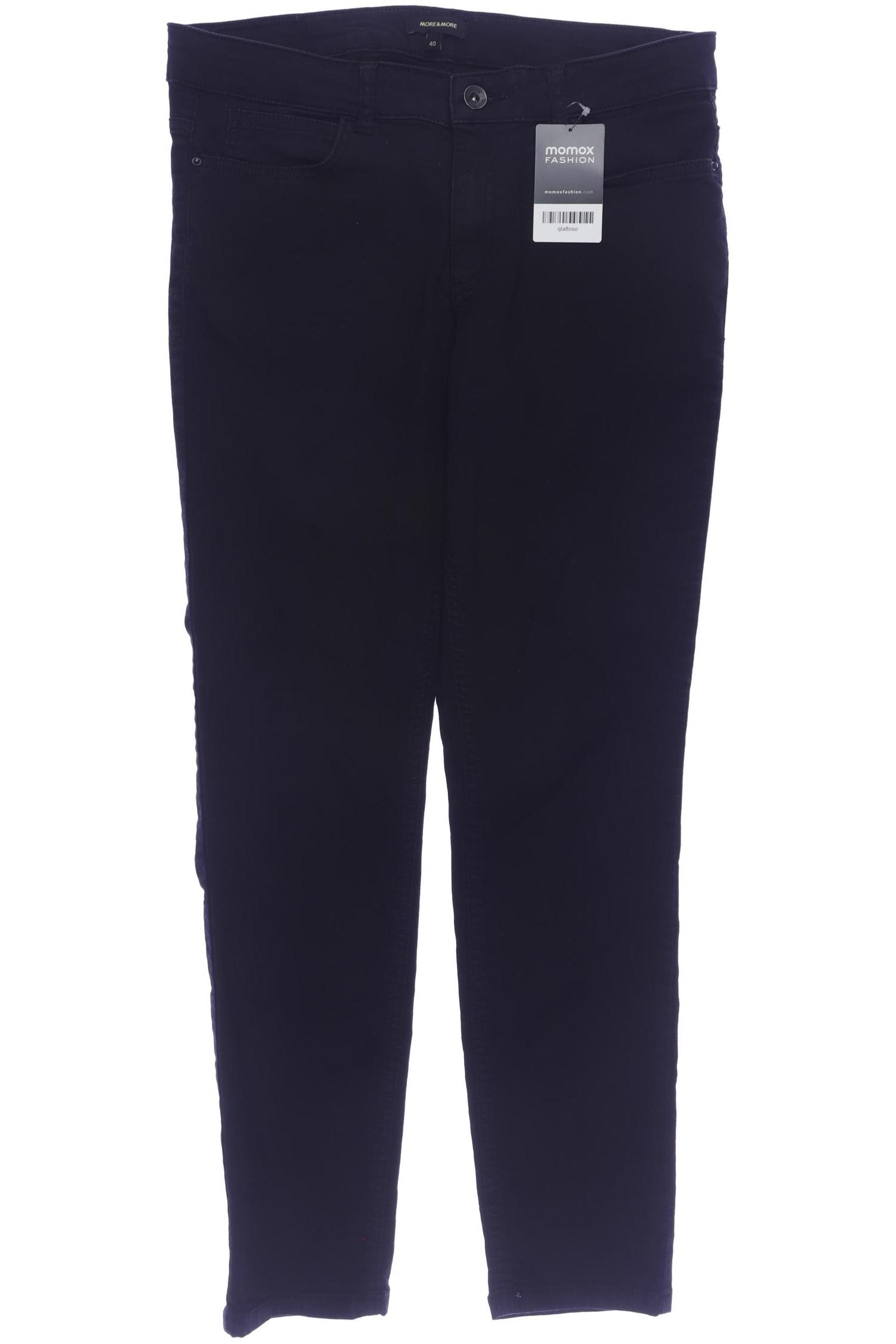 

More & More Damen Stoffhose, schwarz, Gr. 40